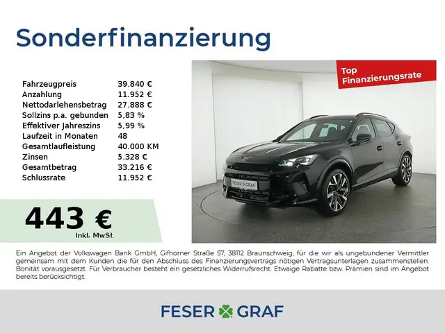 Cupra Formentor VZ 2.0TSI 4x4 DSG AHK LED Intel. Drive