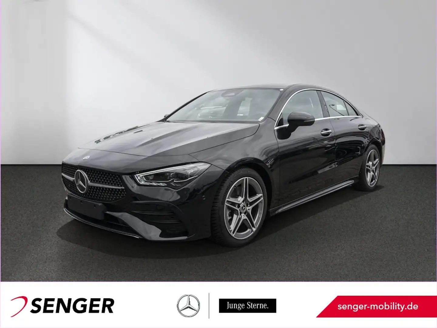 Mercedes-Benz CLA 200 d AMG Line AHK Multibeam Ambiente Kamera Noir - 1