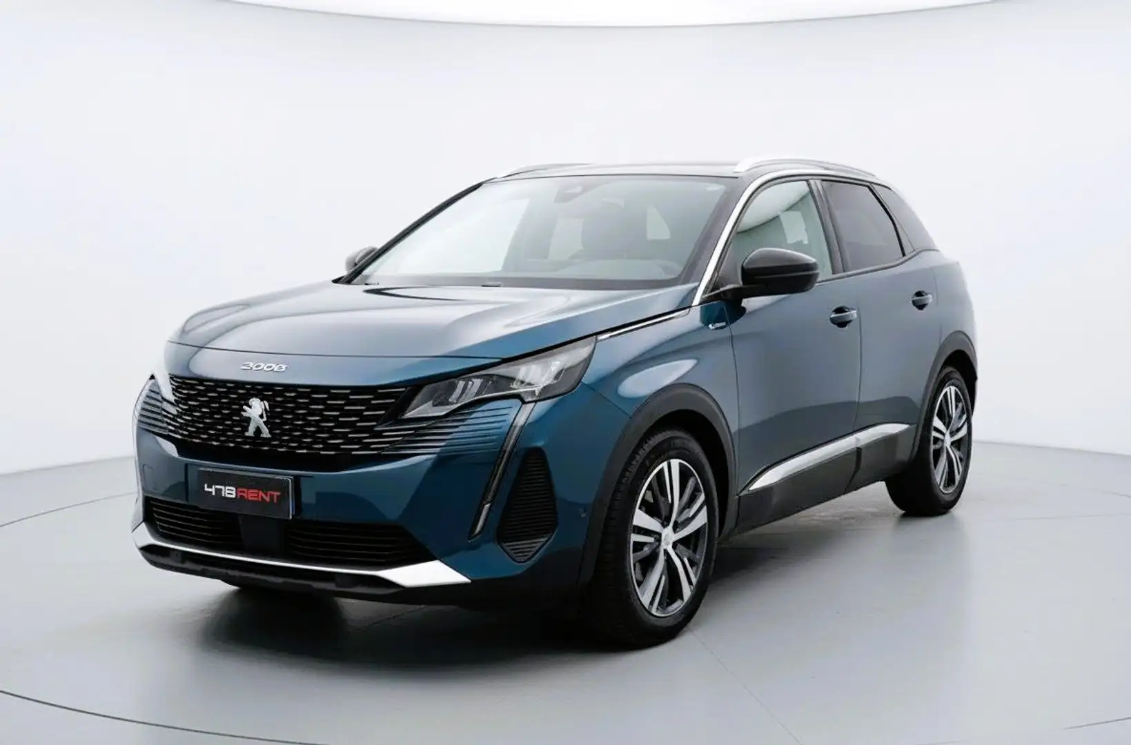 Peugeot 3008 3008 Hybrid 225 e-EAT8 Allure Pack Blauw - 1