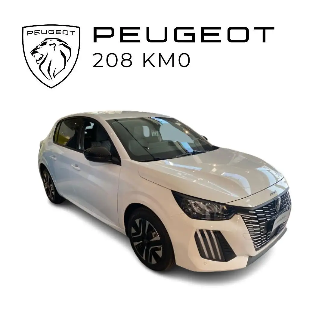 Peugeot 208 2ª serie Hybrid 100 e-DCS6 Allure Bianco - 2