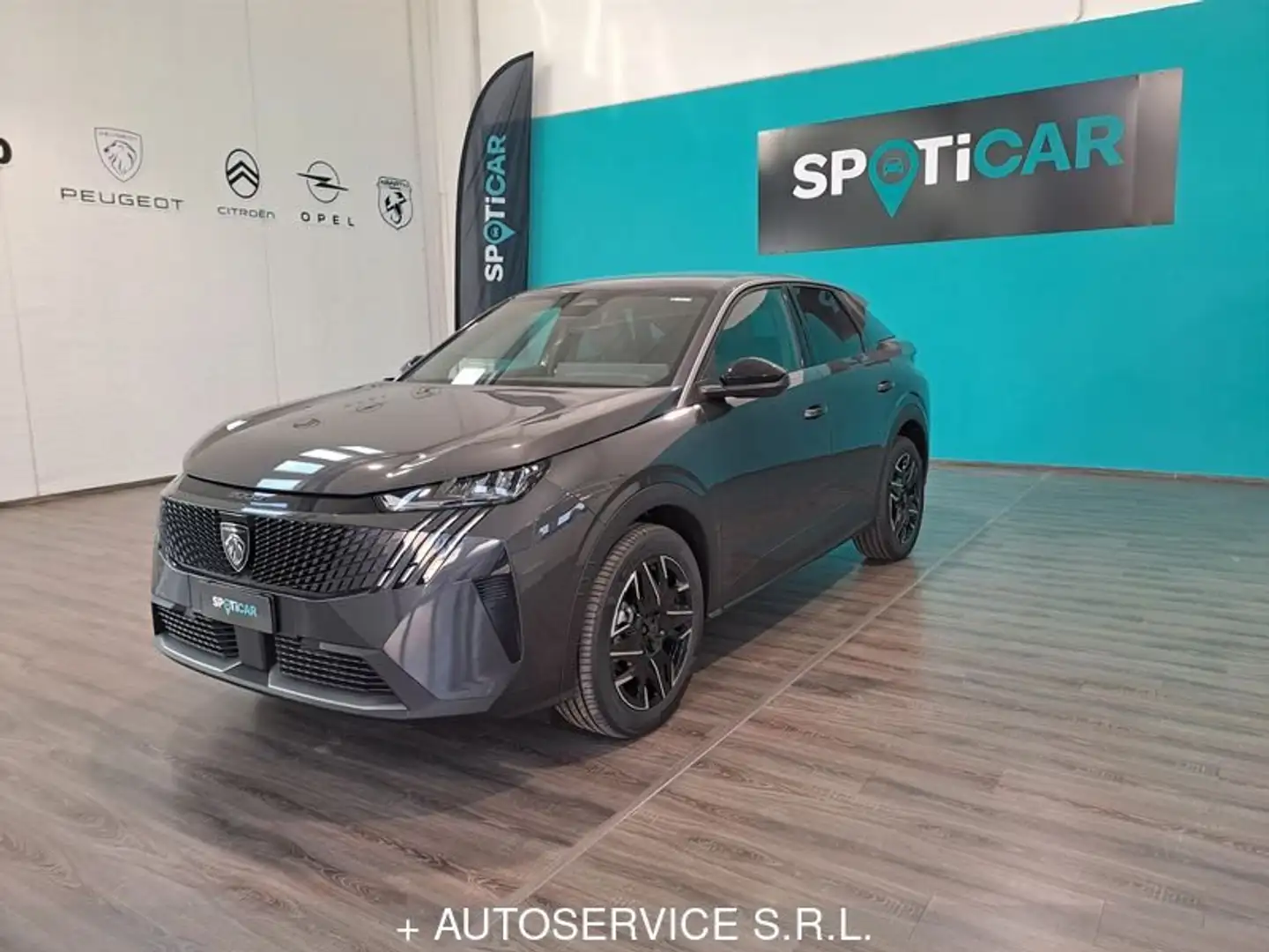 Peugeot 3008 Hybrid 136 e-DCS6 Allure Gris - 1