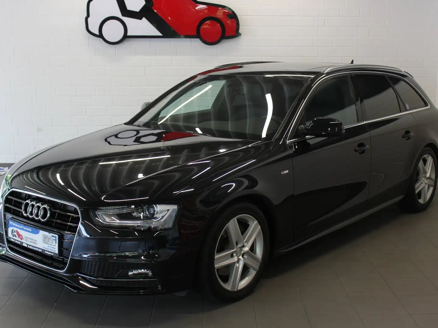 Audi A4 S line 2,0 Avant Sportpaket/plus Rfk Sthzg Shzg Schwarz - 1