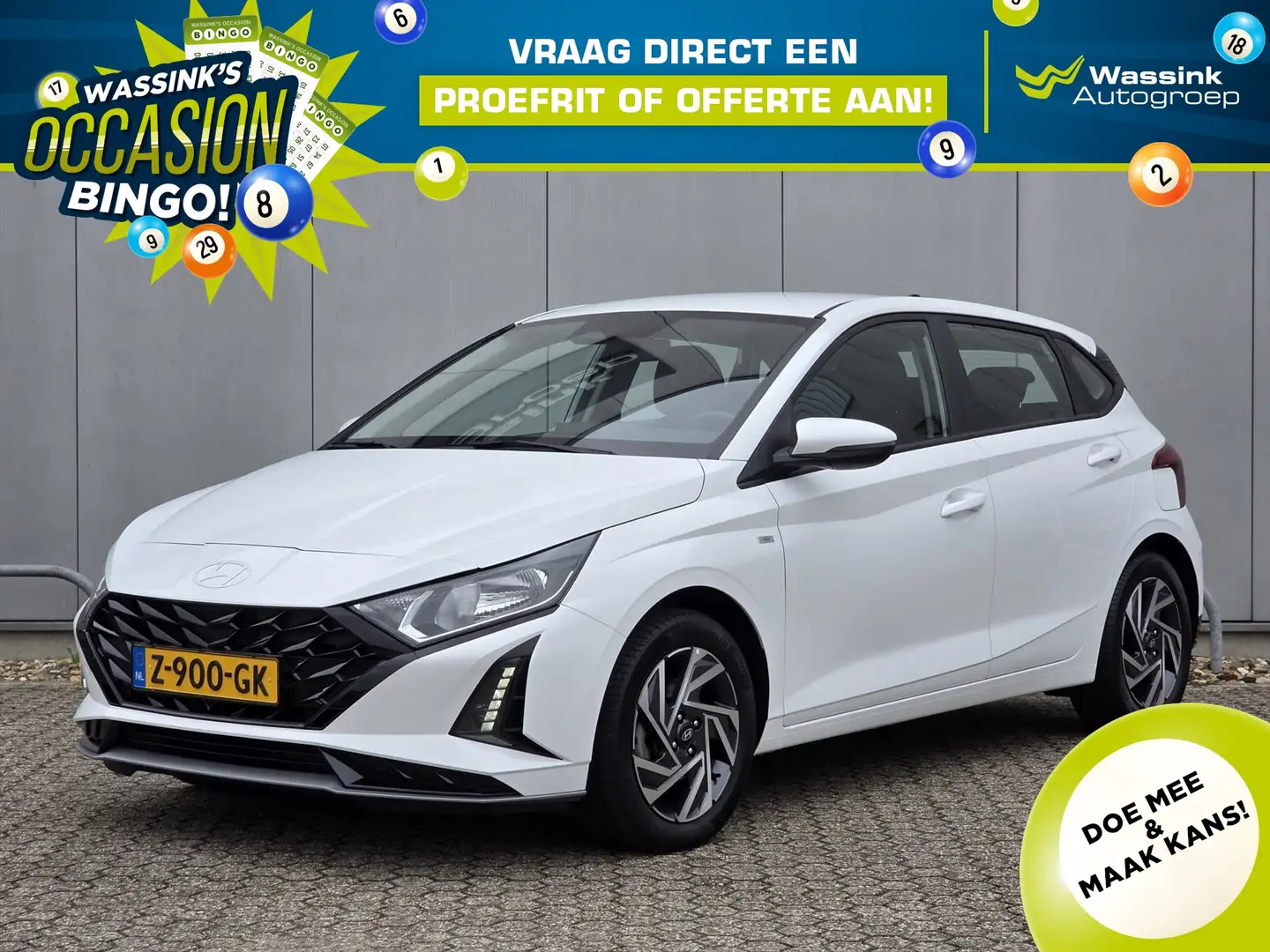 Hyundai i20 MHEV Comfort Smart Automaat I Navigatie | Parkeerc Blanco - 1