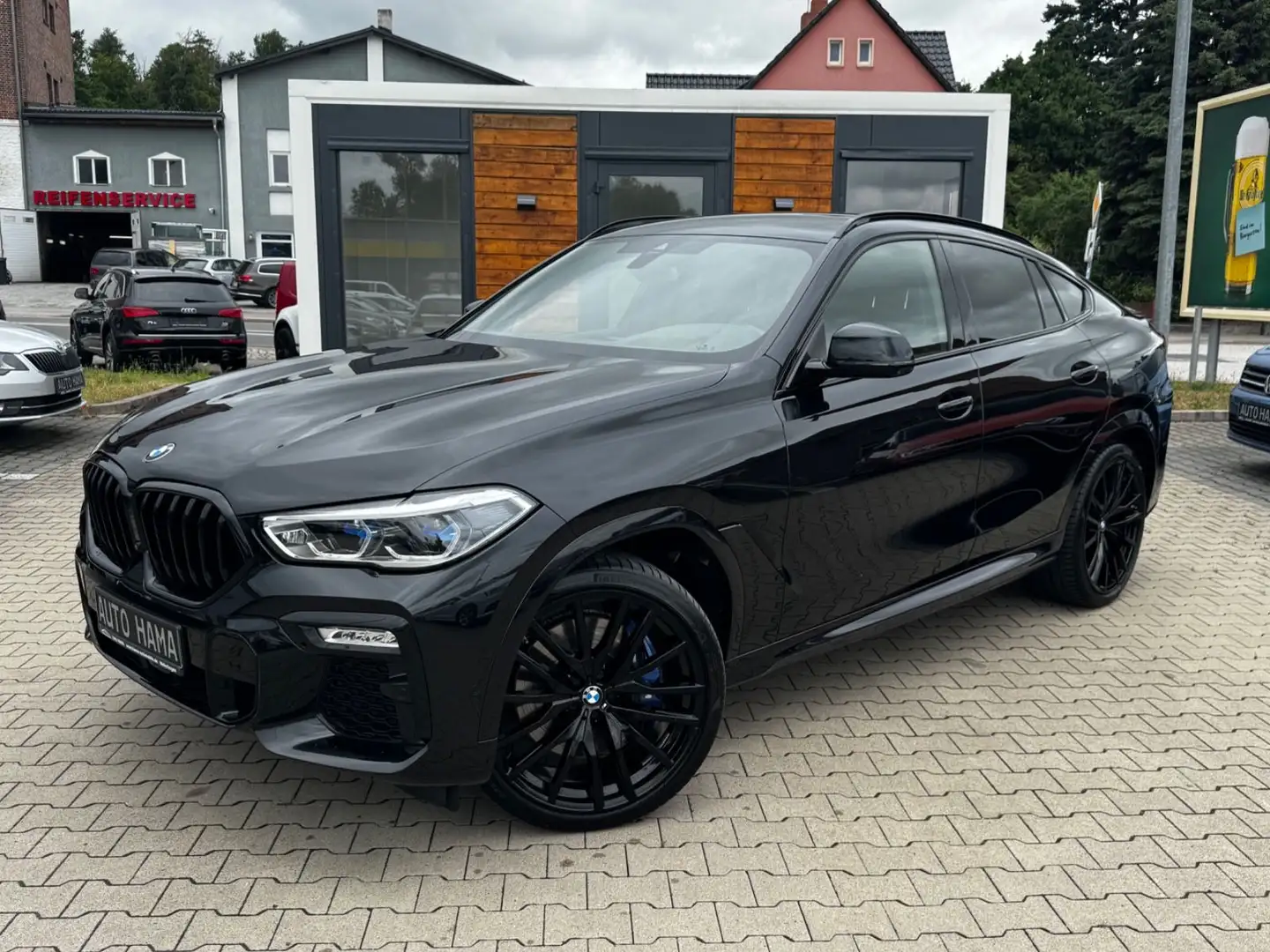 BMW X6 M50 d 400 PS M-PAKET*SHADOW*22*VOLL*HEAD* Schwarz - 1