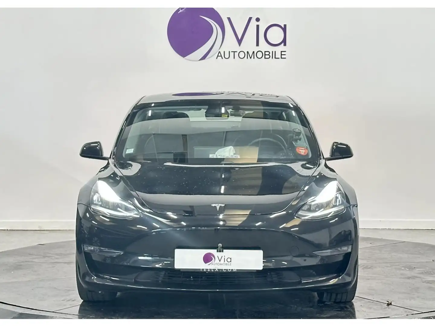 Tesla Model 3 DUAL MOTOR LONG RANGE / TOIT PANORAMIQUE Schwarz - 2