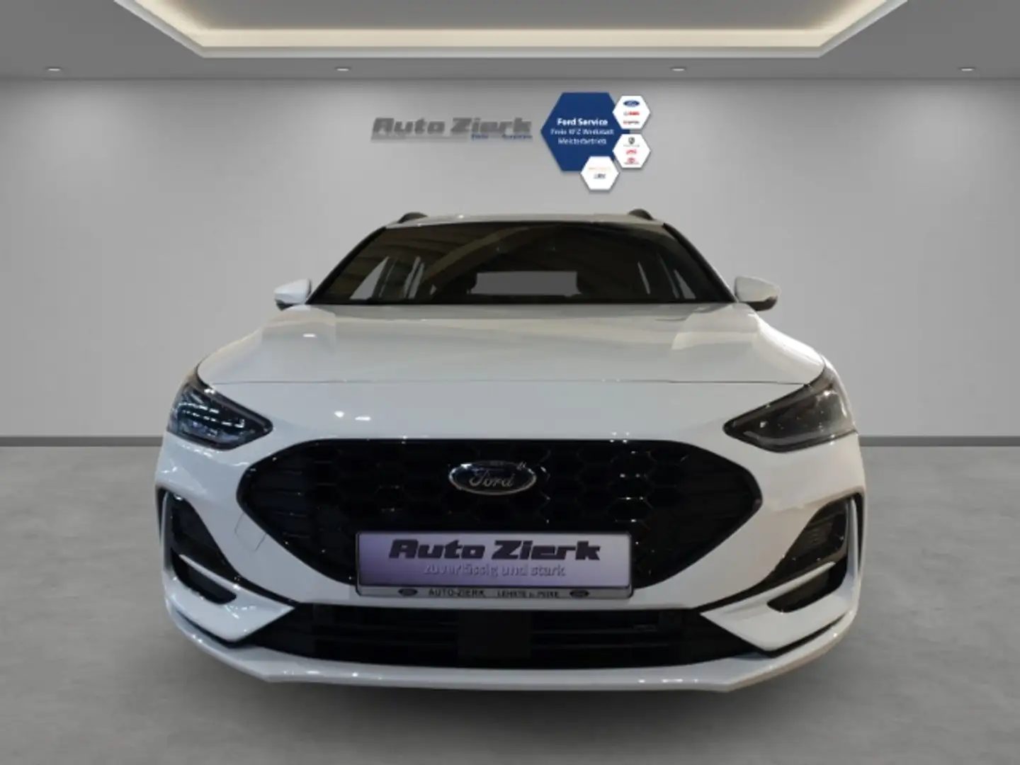 Ford Focus Turnier ST-Line 1.0 EcoBoost MHEV LED AHK NAVI Weiß - 2