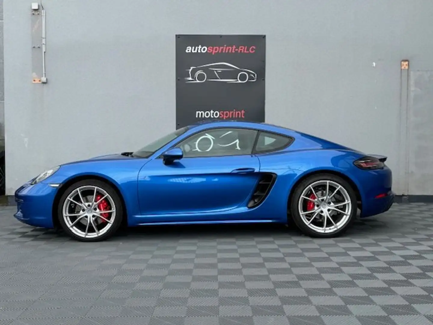 Porsche Cayman 718 cayman s Blauw - 2