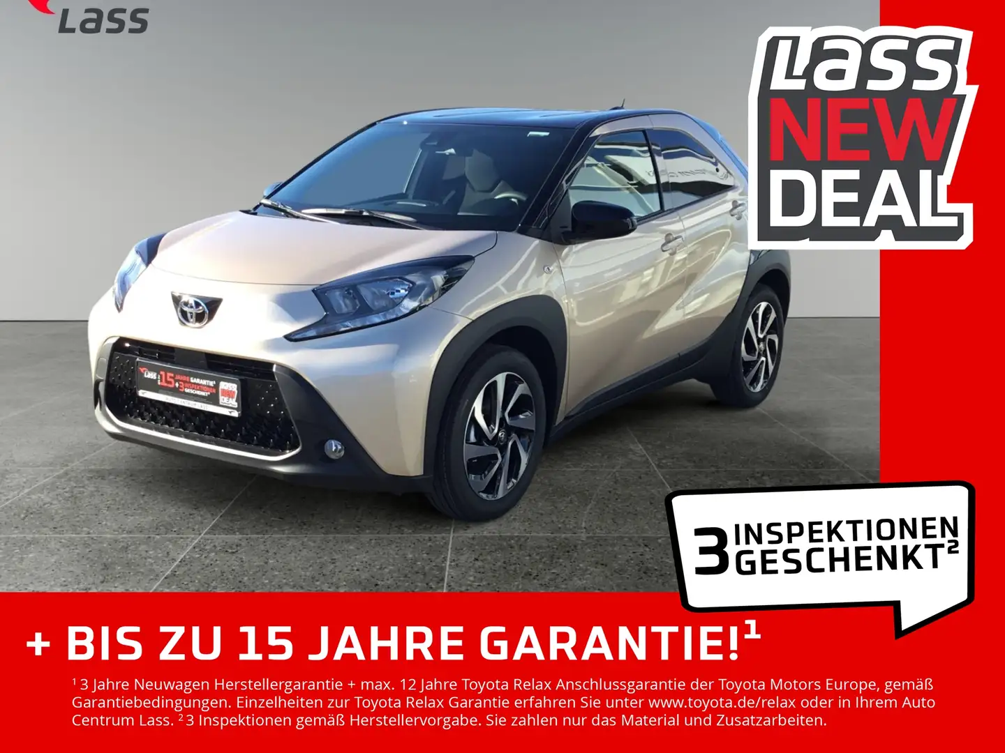 Toyota Aygo X 1.0 Team D LED, Smart Connect, Kamera Beige - 1