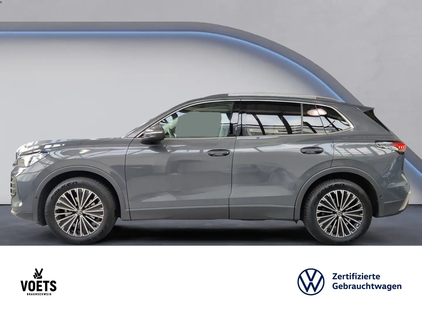 Volkswagen Tiguan Elegance 1.5 eTSI DSG MATRIX-LED+RearView+SHZ Grijs - 2