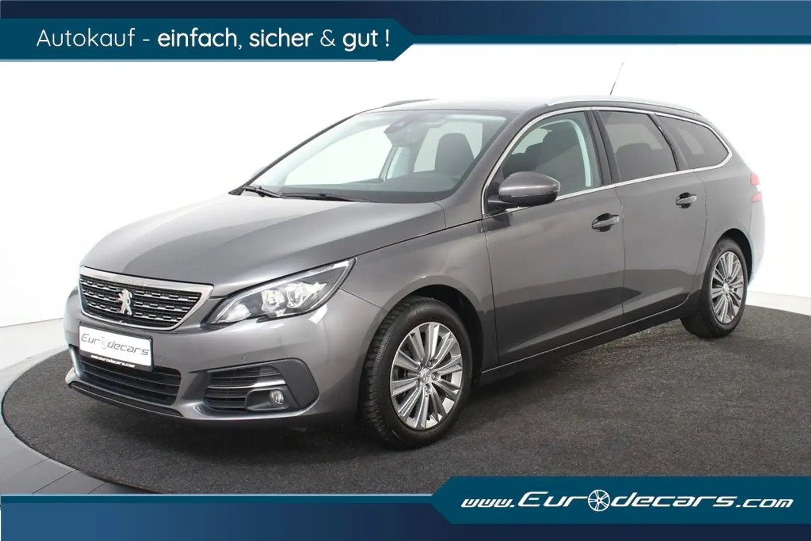Peugeot 308 SW Allure 130 AUT. *1.Hand*Navi*Carplay*AHK* Grau - 1