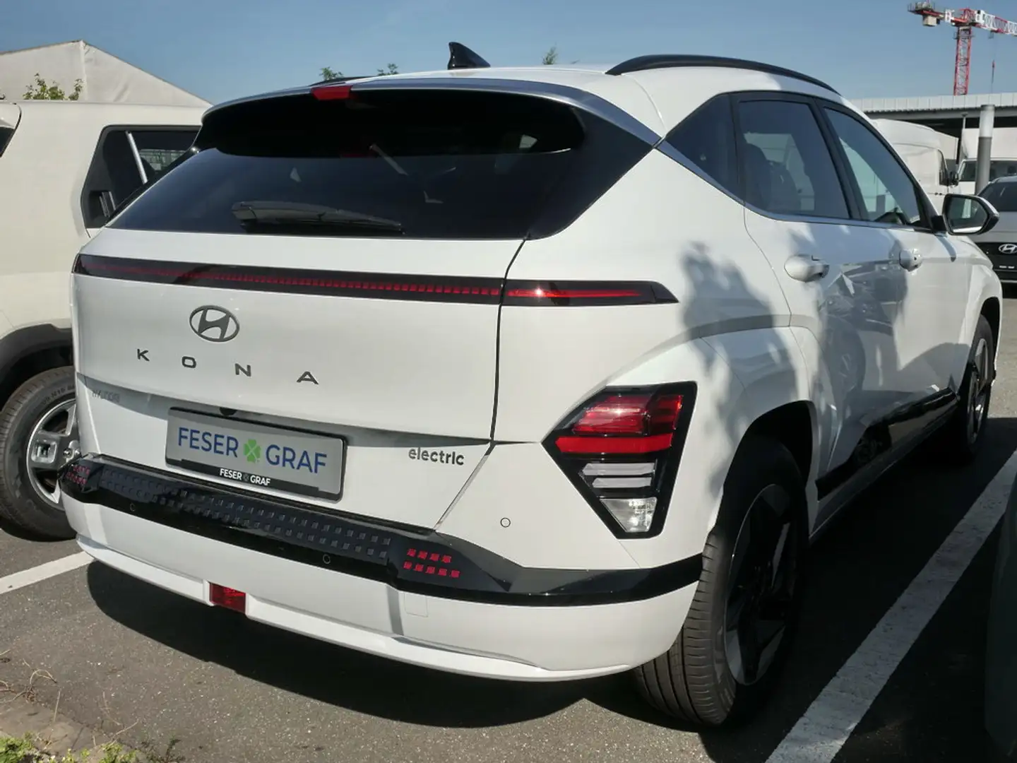 Hyundai KONA TREND NAVI LED CAM SHZ LHZ CARPLAY KLIMA Alb - 2