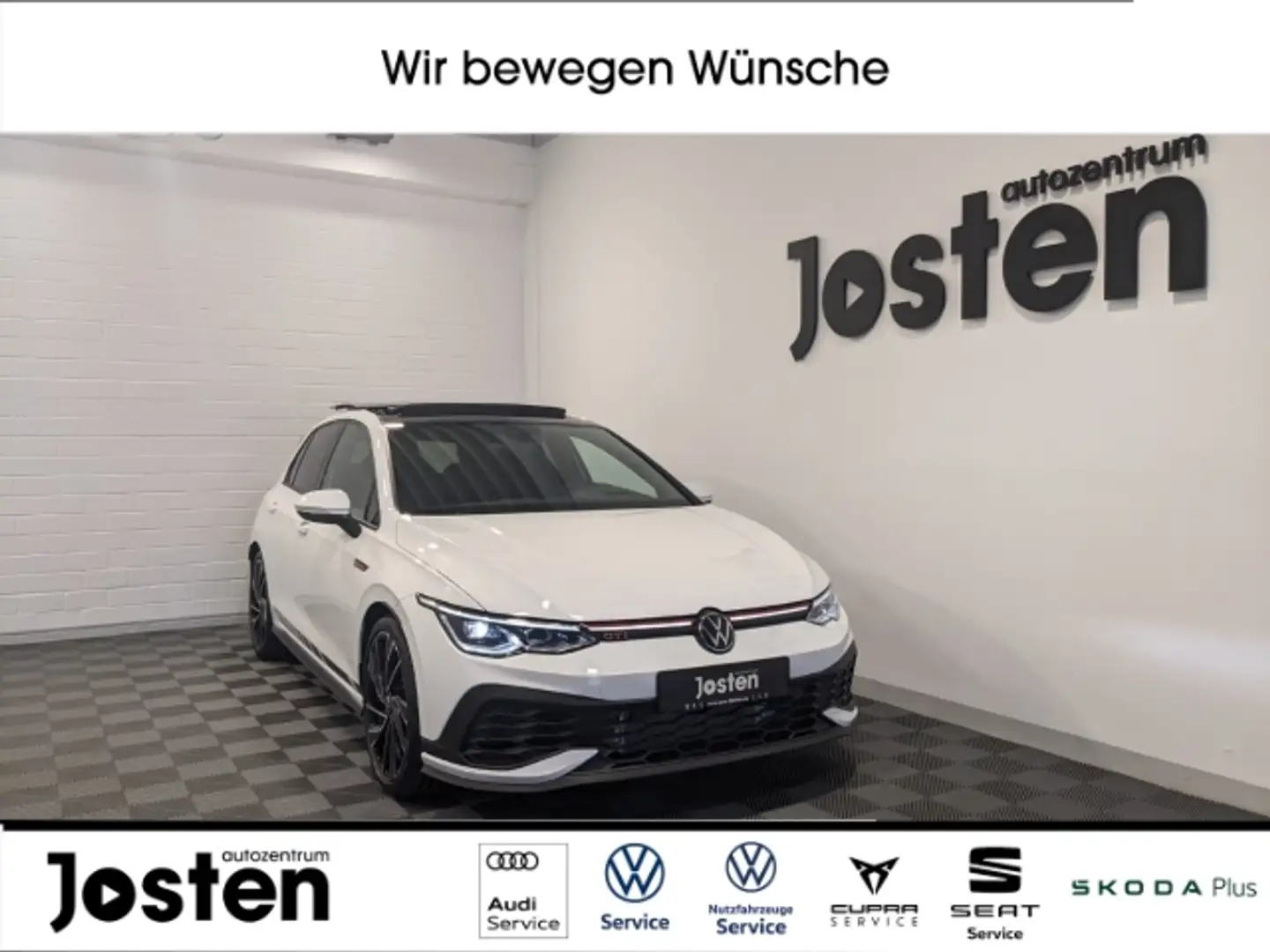 Volkswagen Golf GTI Clubsport Pano virtual Harman Kardon Weiß - 1