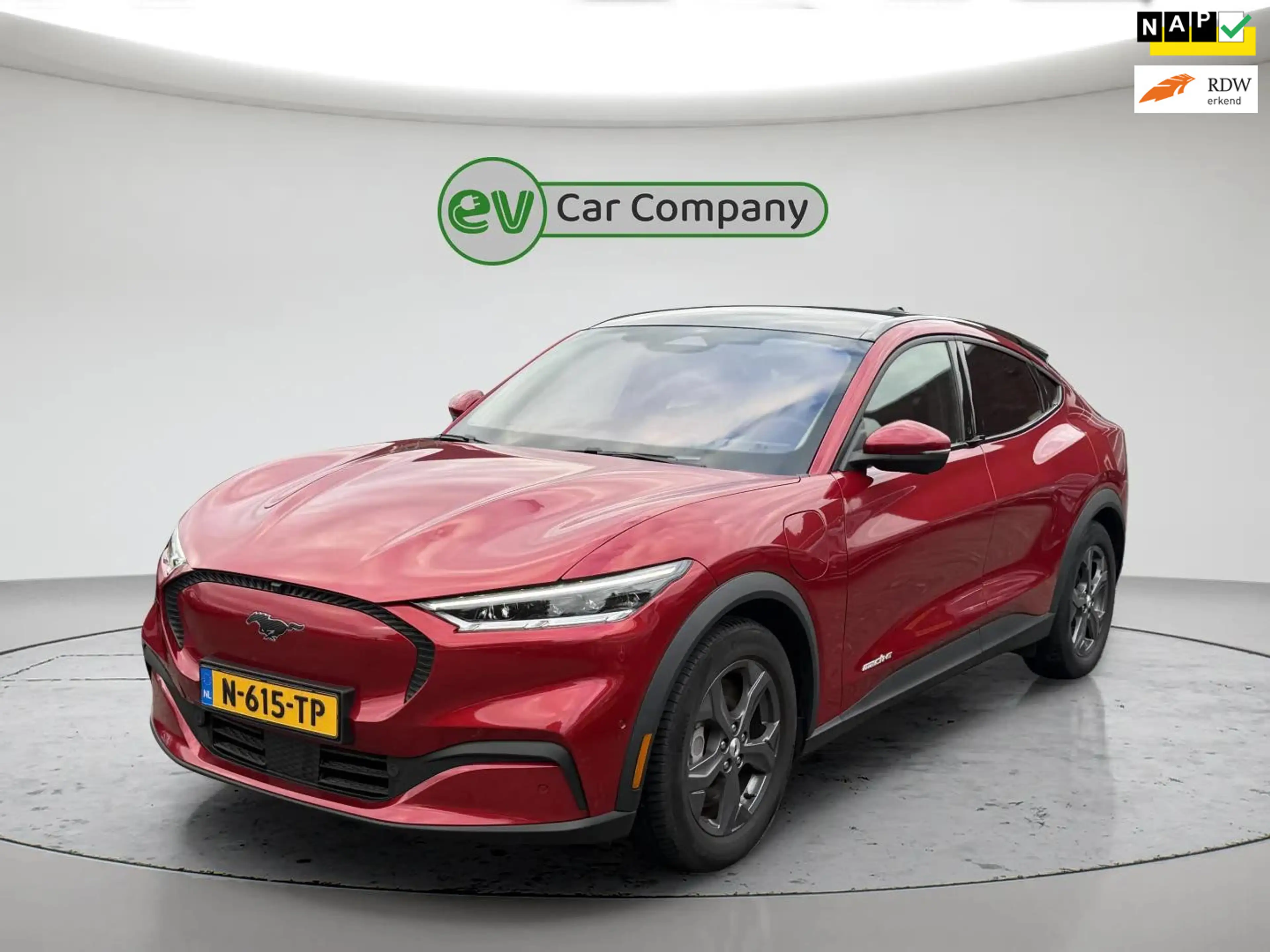 Ford Mustang Mach-E RWD 75 kWh | SOH 94% | Panoramadak | Memory Seats