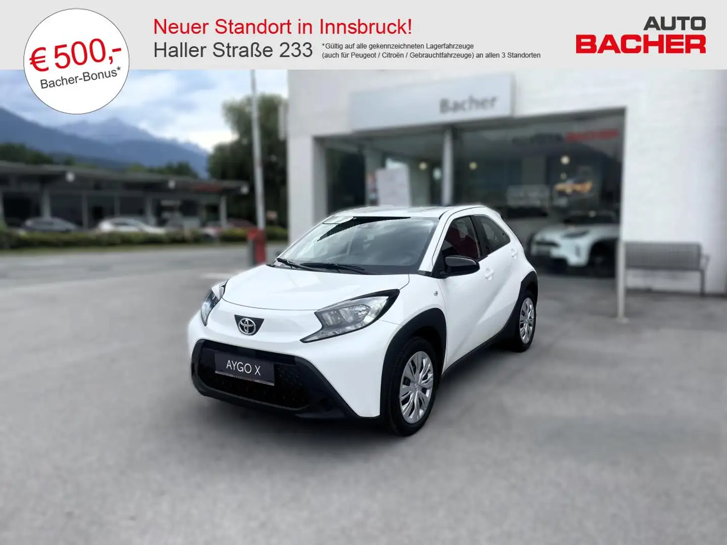 Toyota Aygo X 1,0 Play Weiß - 1