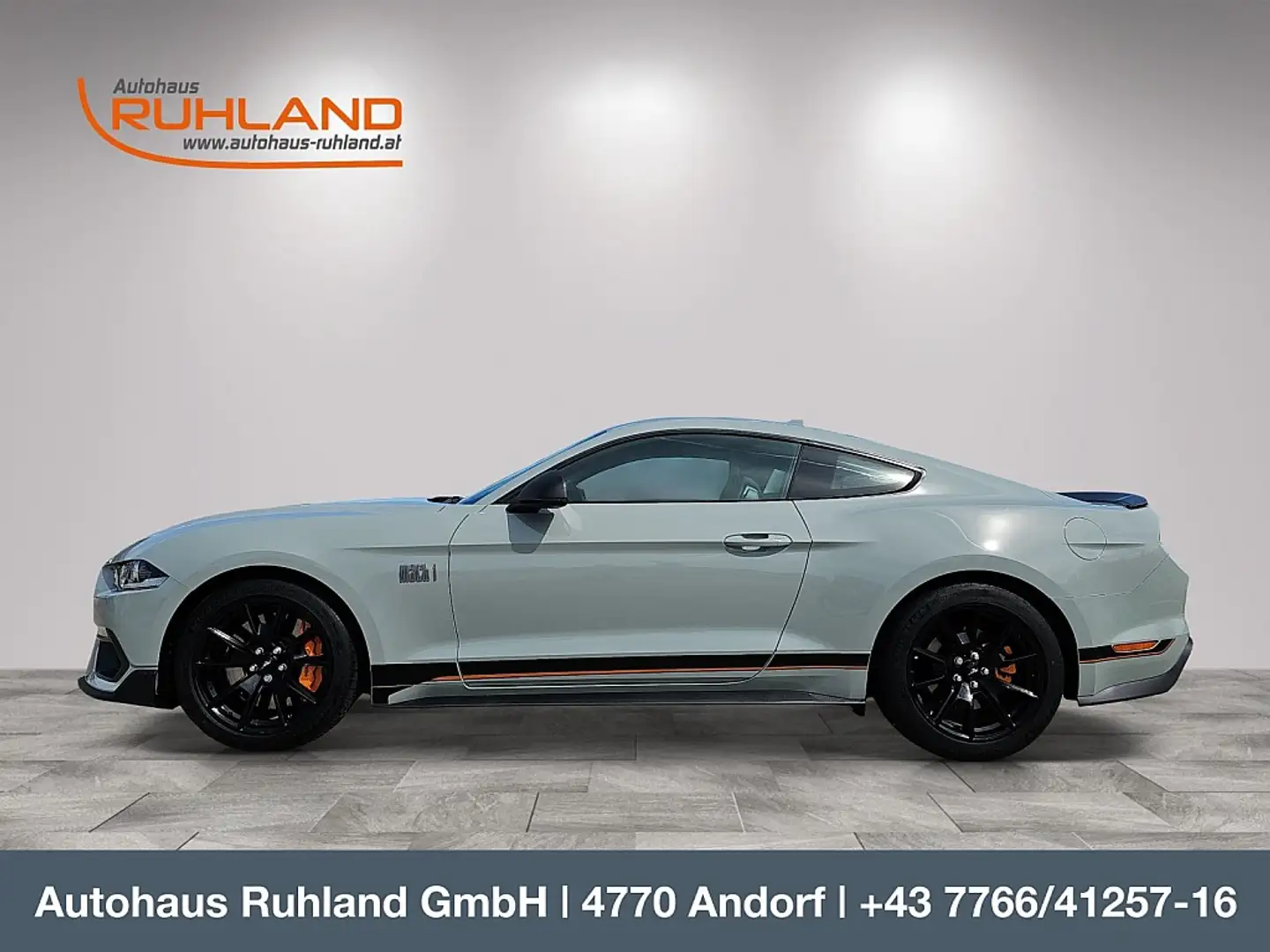 Ford Mustang 5,0 Ti-VCT V8 Mach 1 Aut. RECARO Sitze Gris - 2