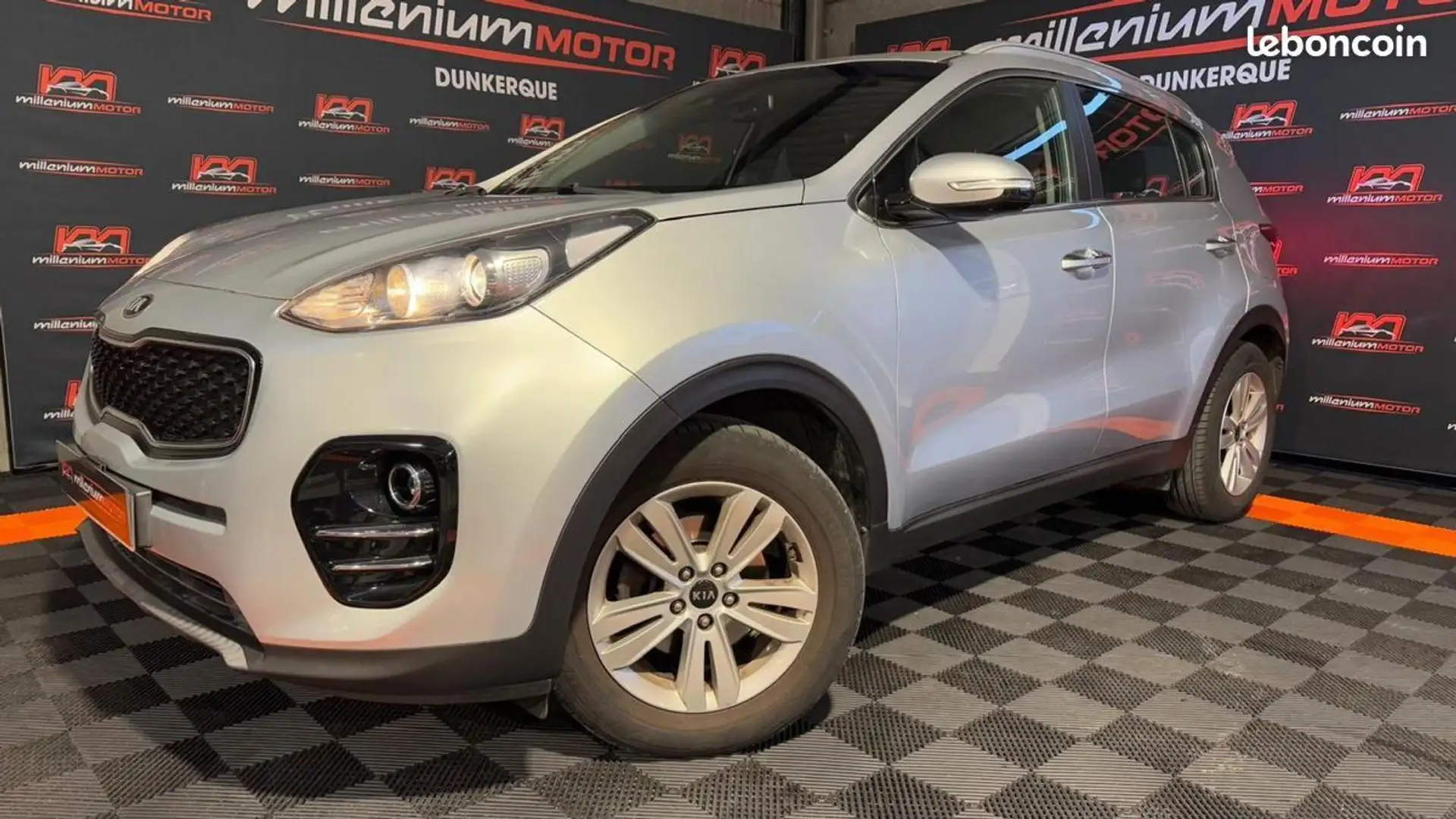 Kia Sportage active 1.7 crdi 115 cv garantie 6 mois Gris - 1