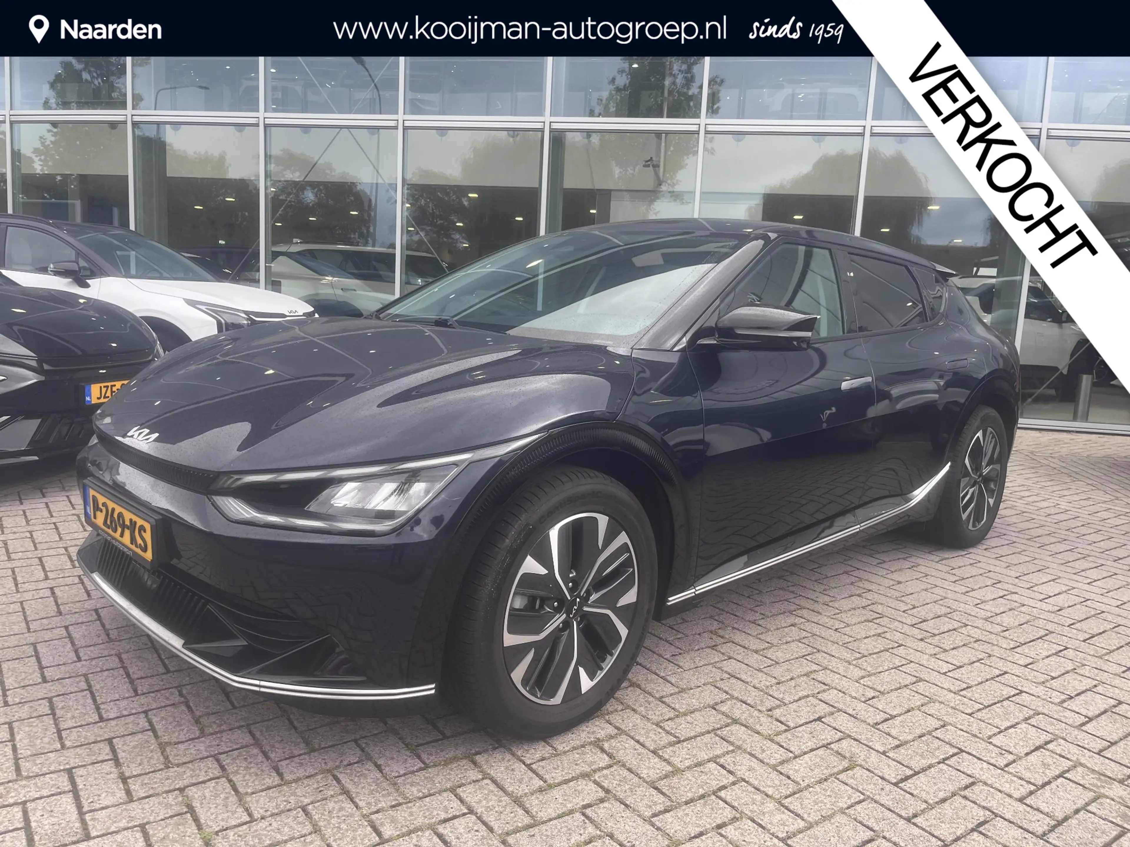 Kia EV6 Plus 77.4 kWh Nav|Lmv|stoel en stuur verwarming|1e