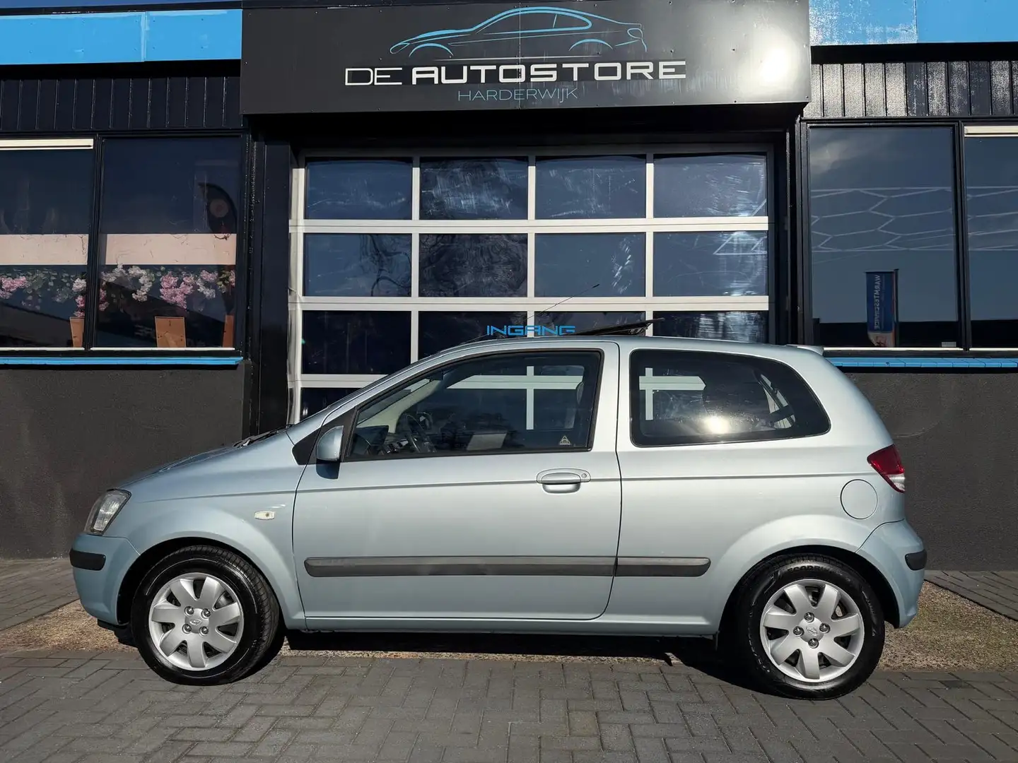 Hyundai Getz 1.3i Dynamic Sky Airco Elektr Schuif Kanteldak 138 Azul - 2