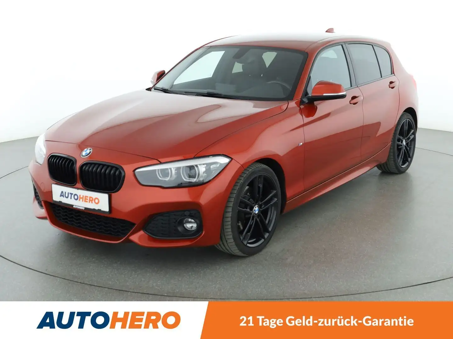 BMW 120 120i Edition M Sport Shadow Aut.*NAVI*TEMPO*LED*HK Orange - 1
