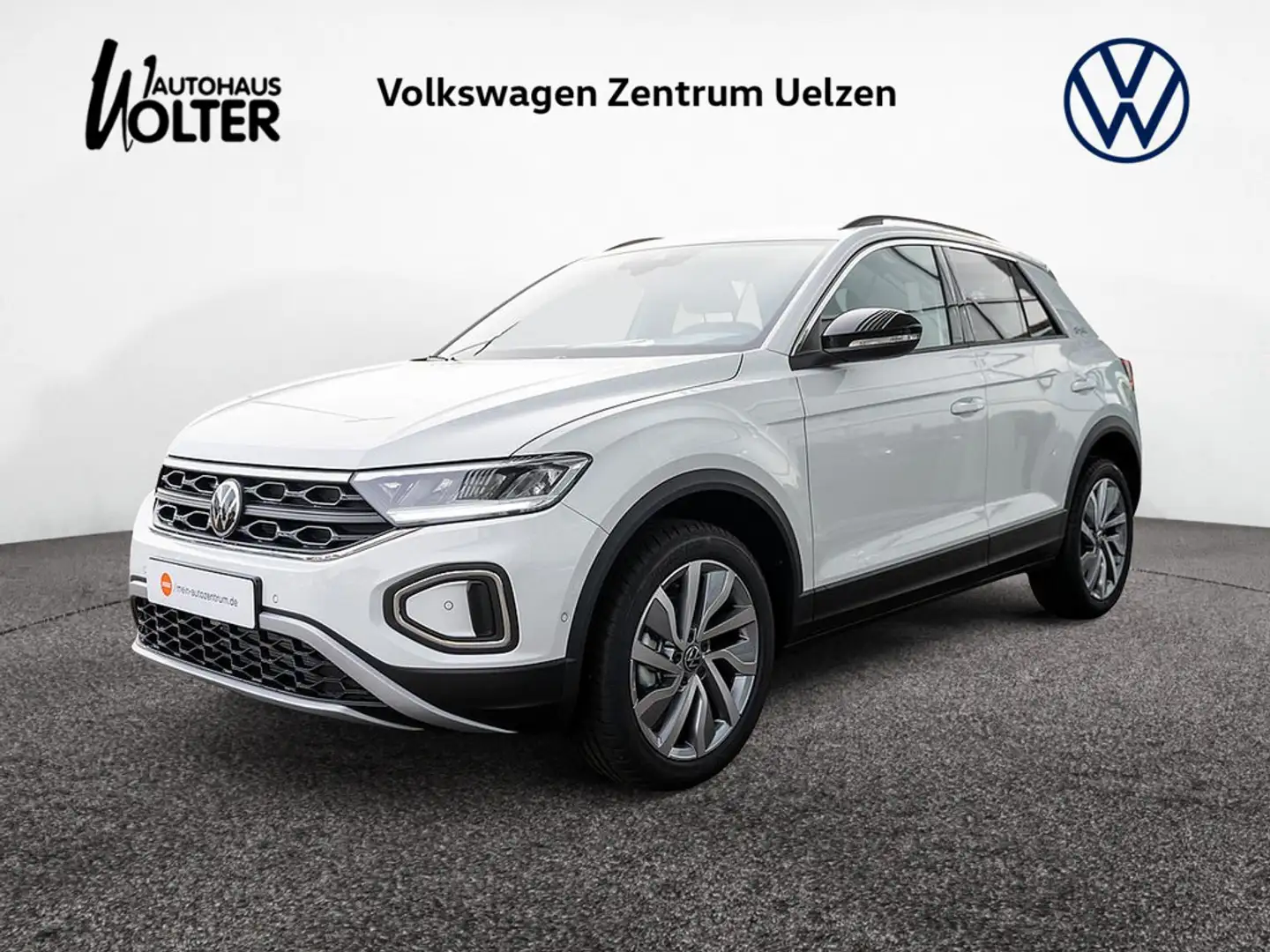 Volkswagen T-Roc 1.0 TSI Goal SHZ NAVI ACC FACEL. LED Weiß - 1