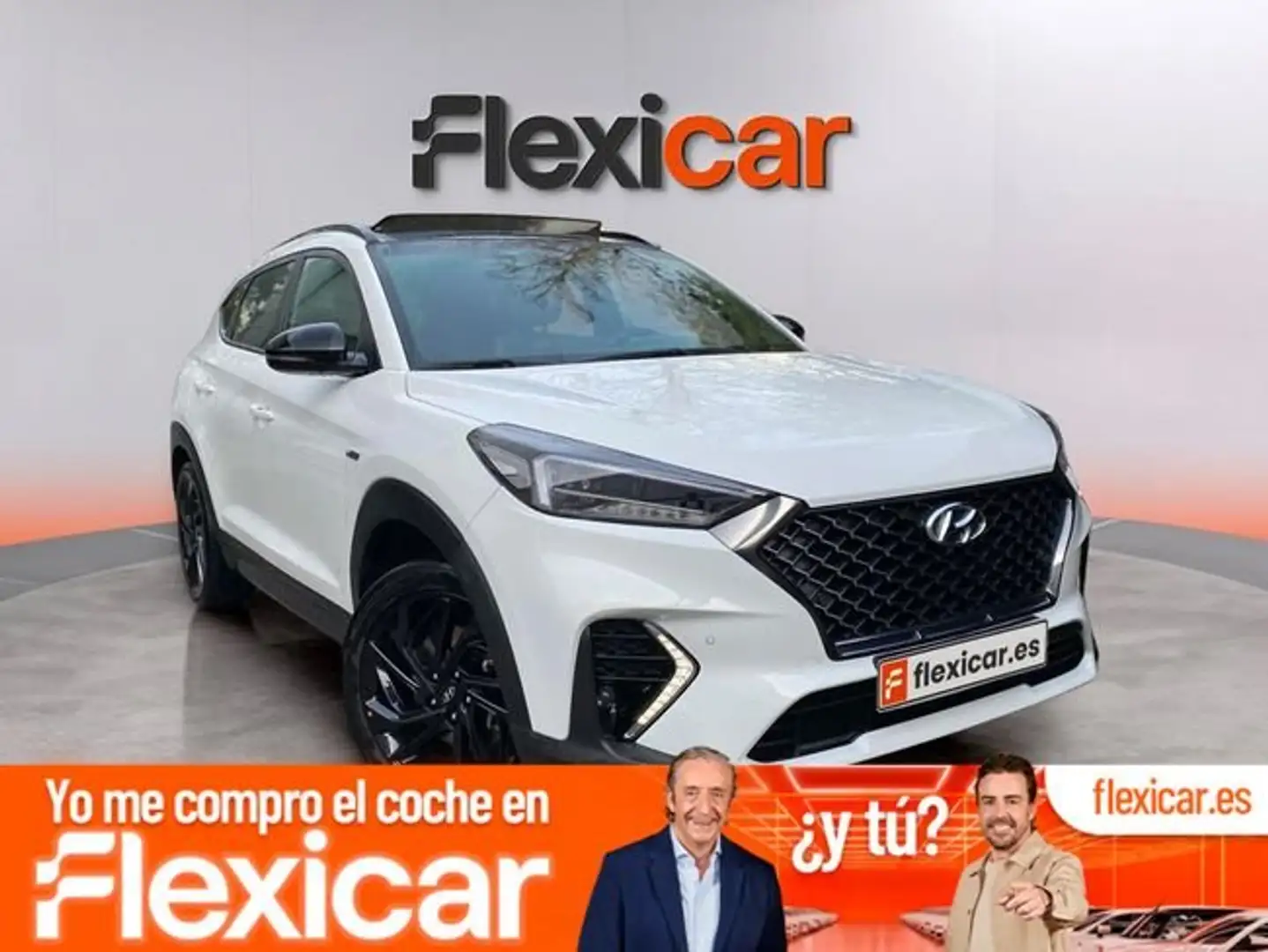 Hyundai TUCSON 1.6 CRDI 100kW 48V N-Line X DT 4X2 Blanco - 1