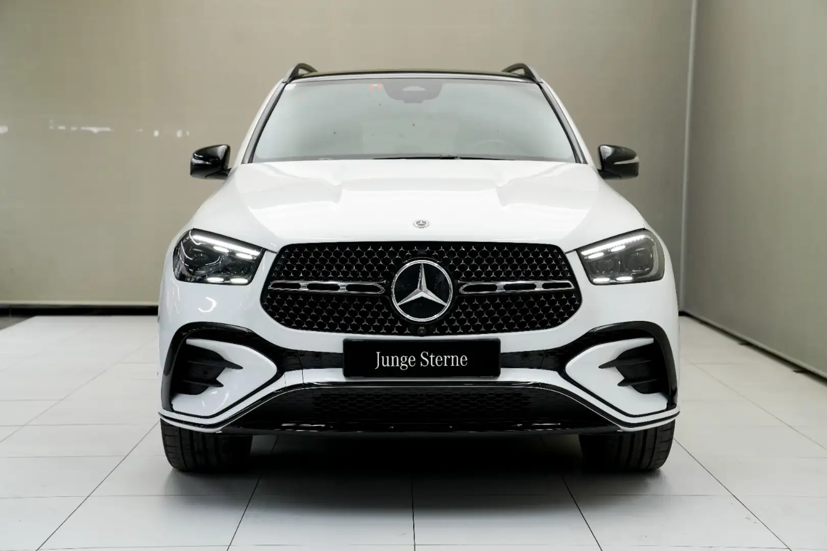 Mercedes-Benz GLE 450 d 4MATIC ACC W-Paket S-Sitz Night STH Weiß - 2