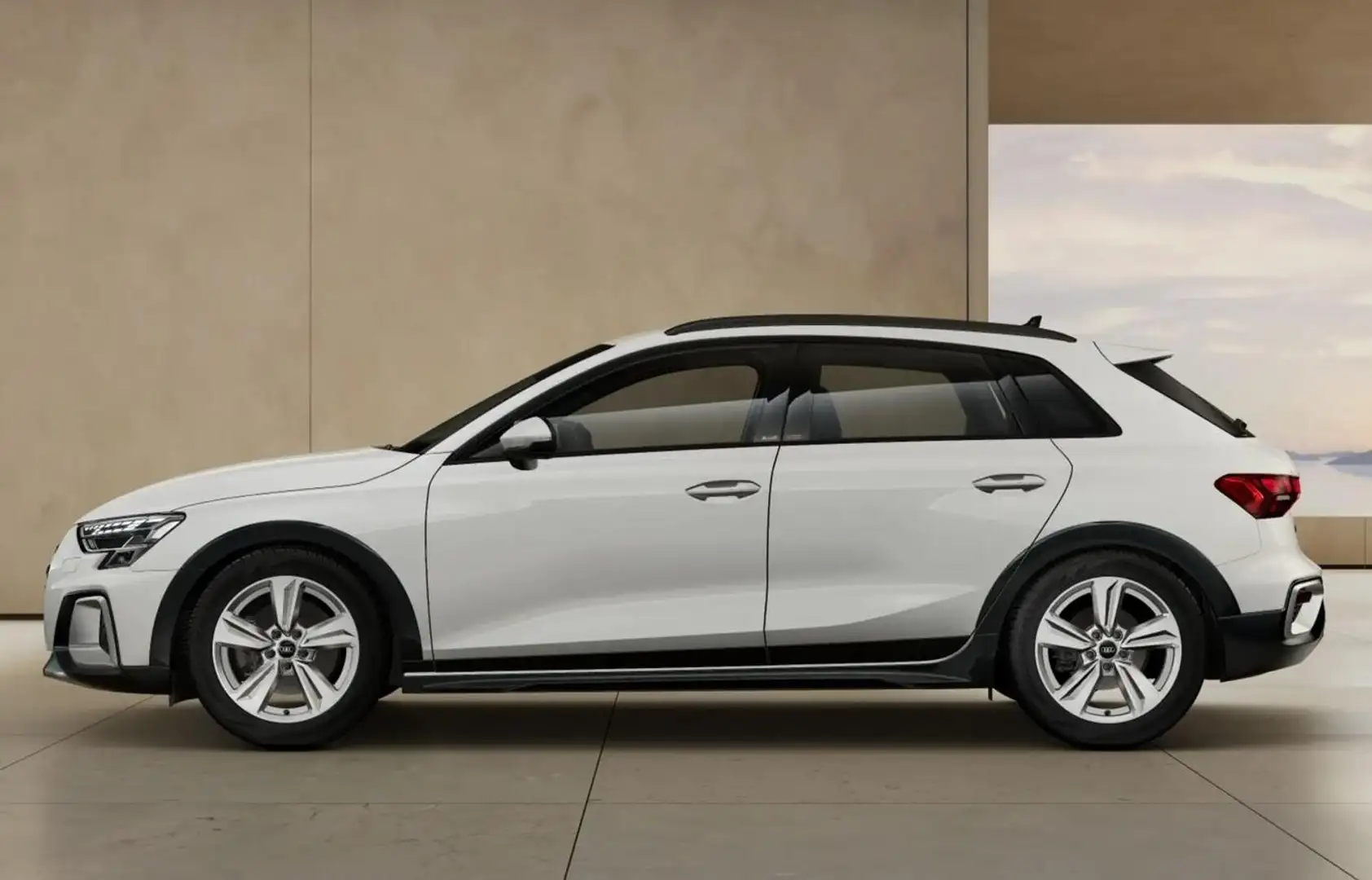 Audi A3 allstreet quattro KlimaP LED+ Keyl PDC vo/hi 15... Weiß - 2