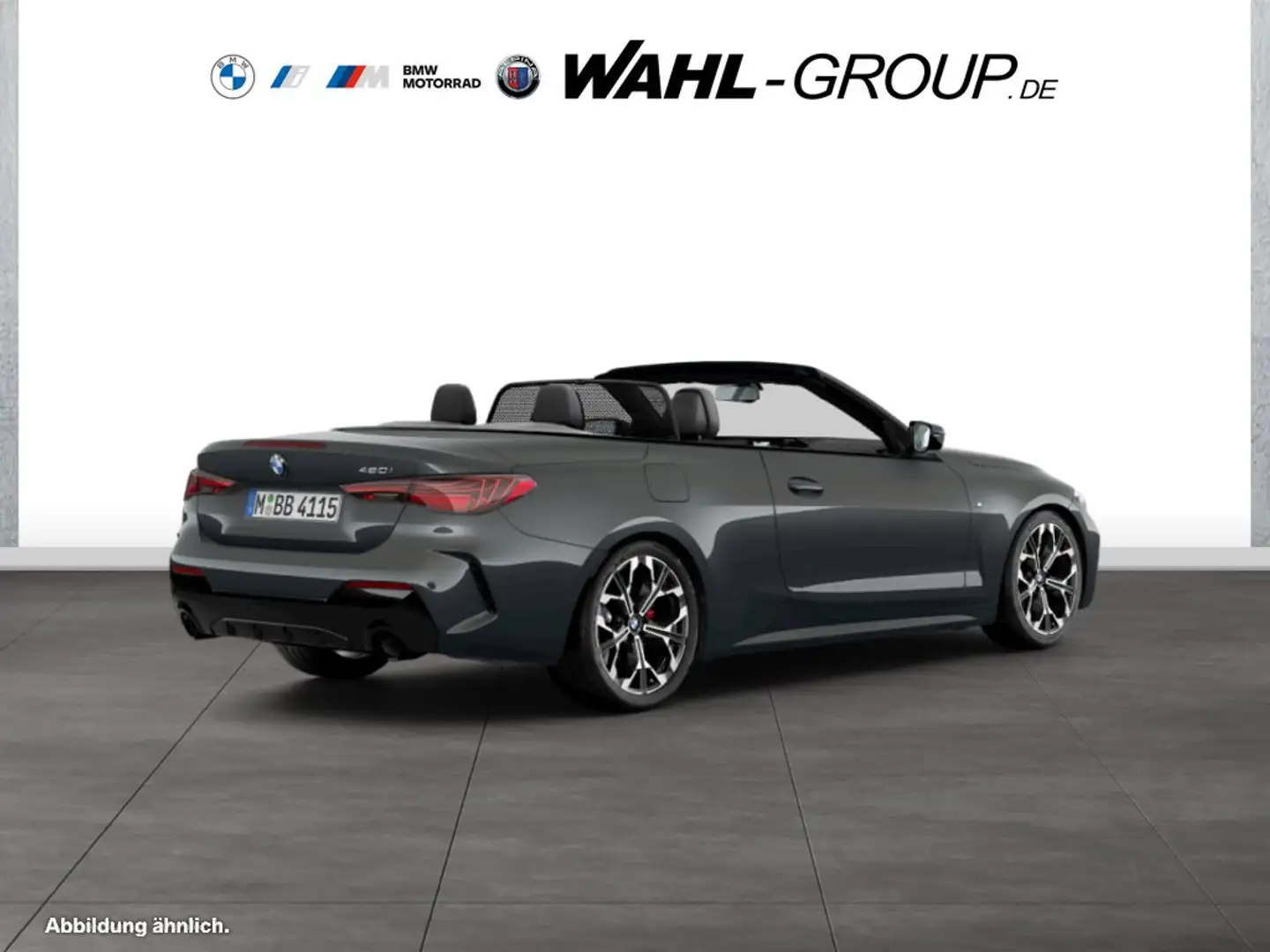 BMW 420 i Cabrio M Sport Pro HiFi Navi Adapt LED Grau - 2