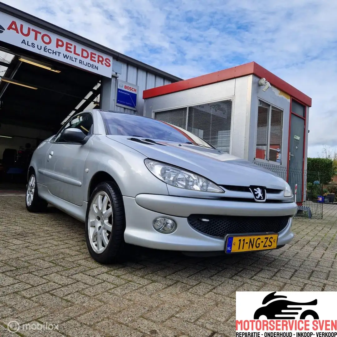 Peugeot 206 CC 2.0-16V Grijs - 2