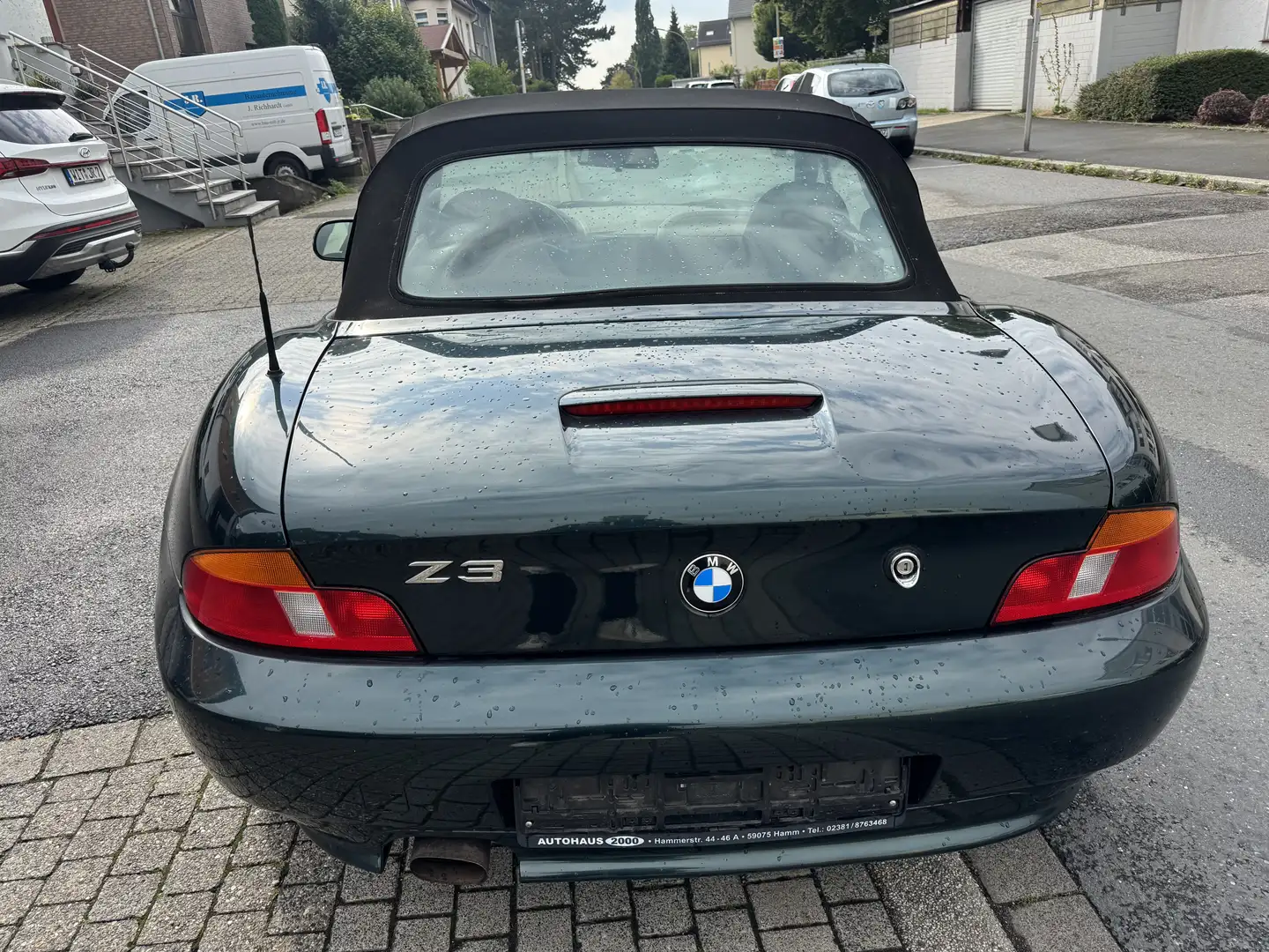 BMW Z3 roadster 2.Hand Tüv Neu Leder Garagenfahrzeug Grün - 2