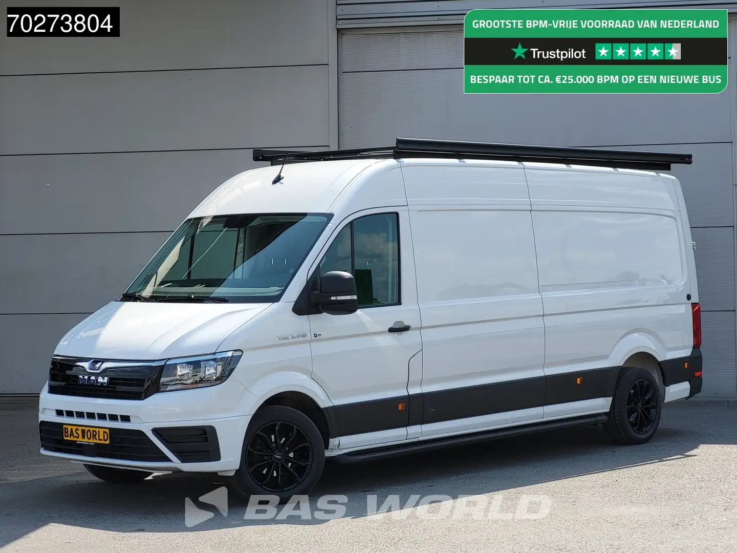 MAN TGE 3.140 Special Edition! Automaat L4H3 Airco Camera Weiß - 1