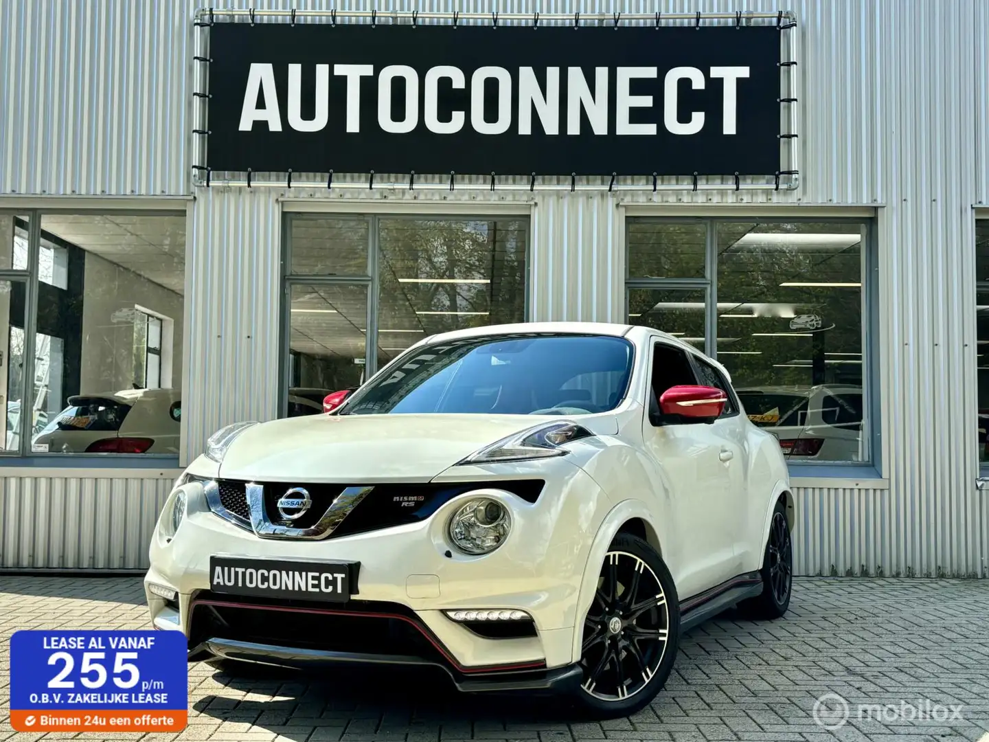 Nissan Juke 1.6 DIG-T Nismo RS,AUTOMAAT,NAVI,360CAMERA,4WD Bianco - 1