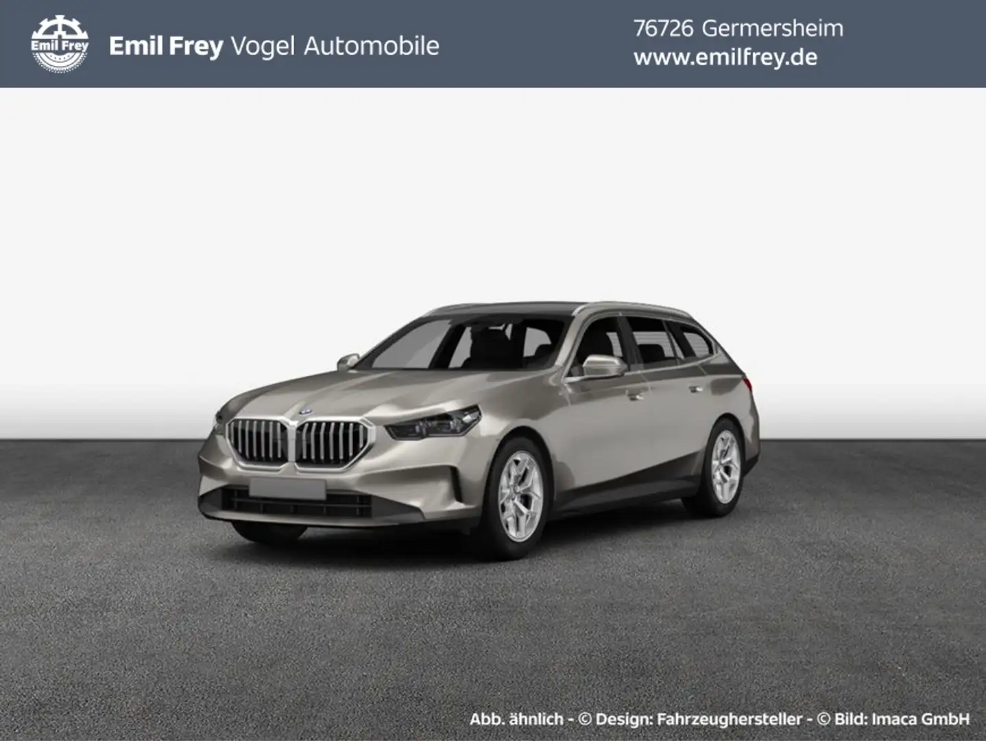 BMW 520 d Touring M Sportpaket HK HiFi DAB LED RFK Grigio - 1