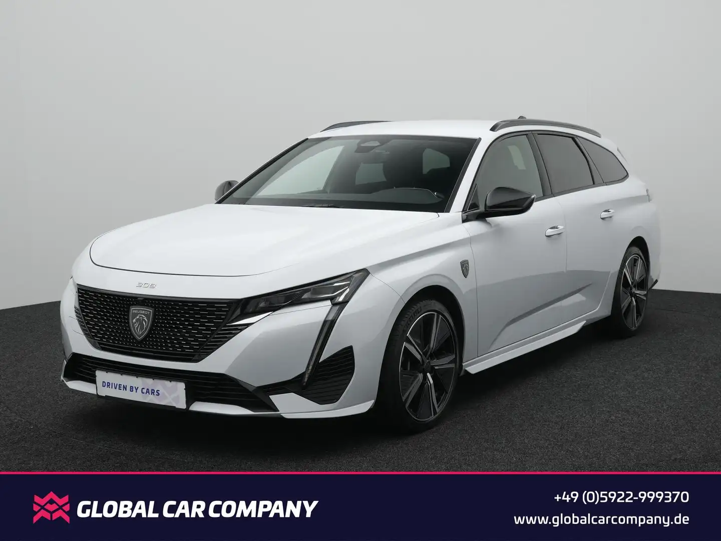 Peugeot 308 GT,NAVI,360°,MATRIX,ACC,TOTW,APP,DAB Blanc - 1