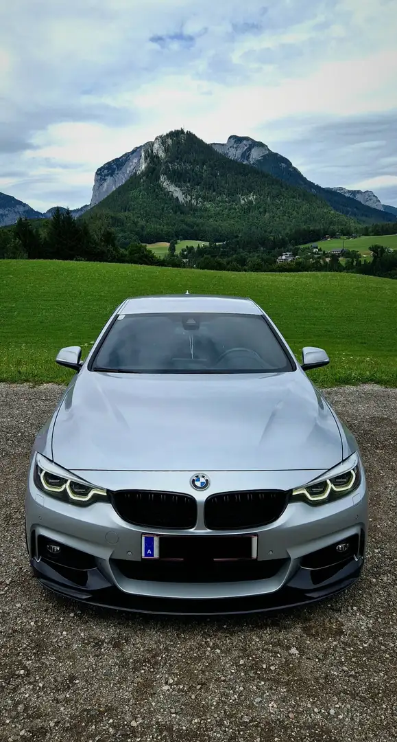 BMW 418 418d Gran Coupe M Sport Aut. M Sport Silber - 2