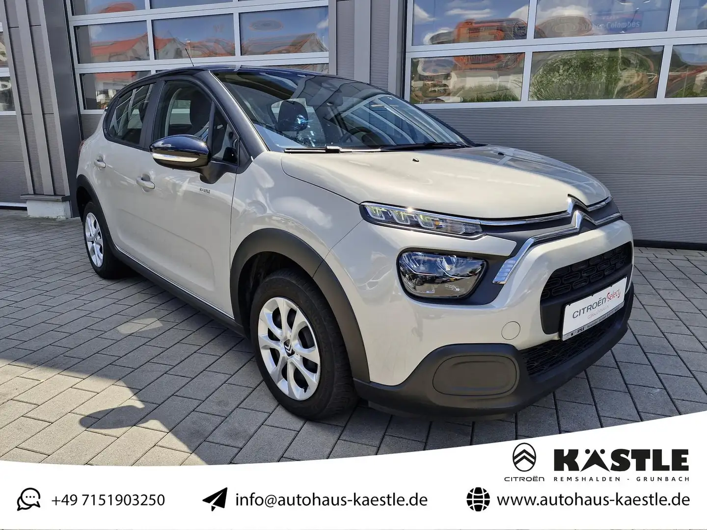 Citroen C3 Feel PT 83 SHZ*EPH*DAB*Metallic*Klima*BT* Beige - 1
