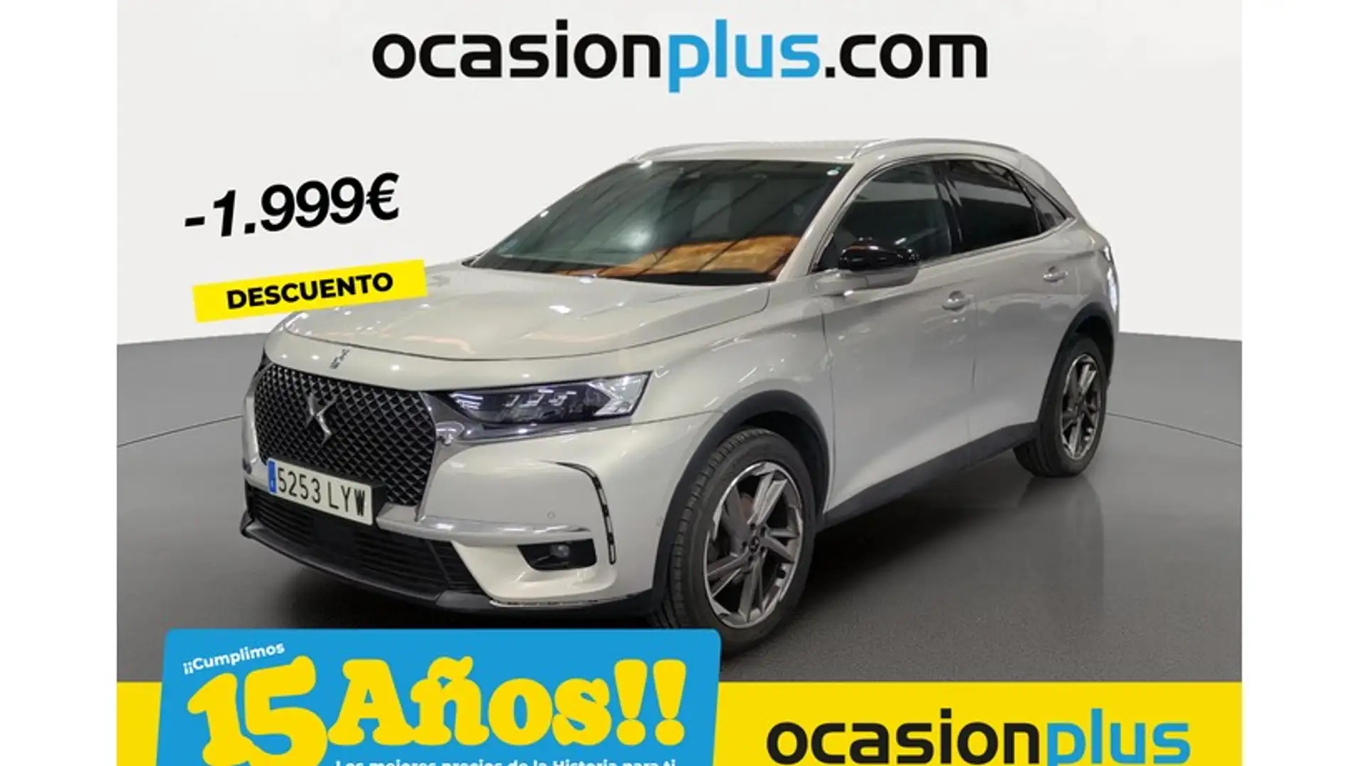 DS Automobiles DS 7 Crossback 1.5BlueHDi Bastille + Aut. Marrone - 1