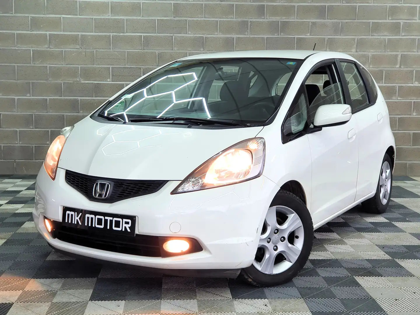Honda Jazz 🟢1.3 ESSENCE 99CV  - BOITE AUTO Weiß - 1