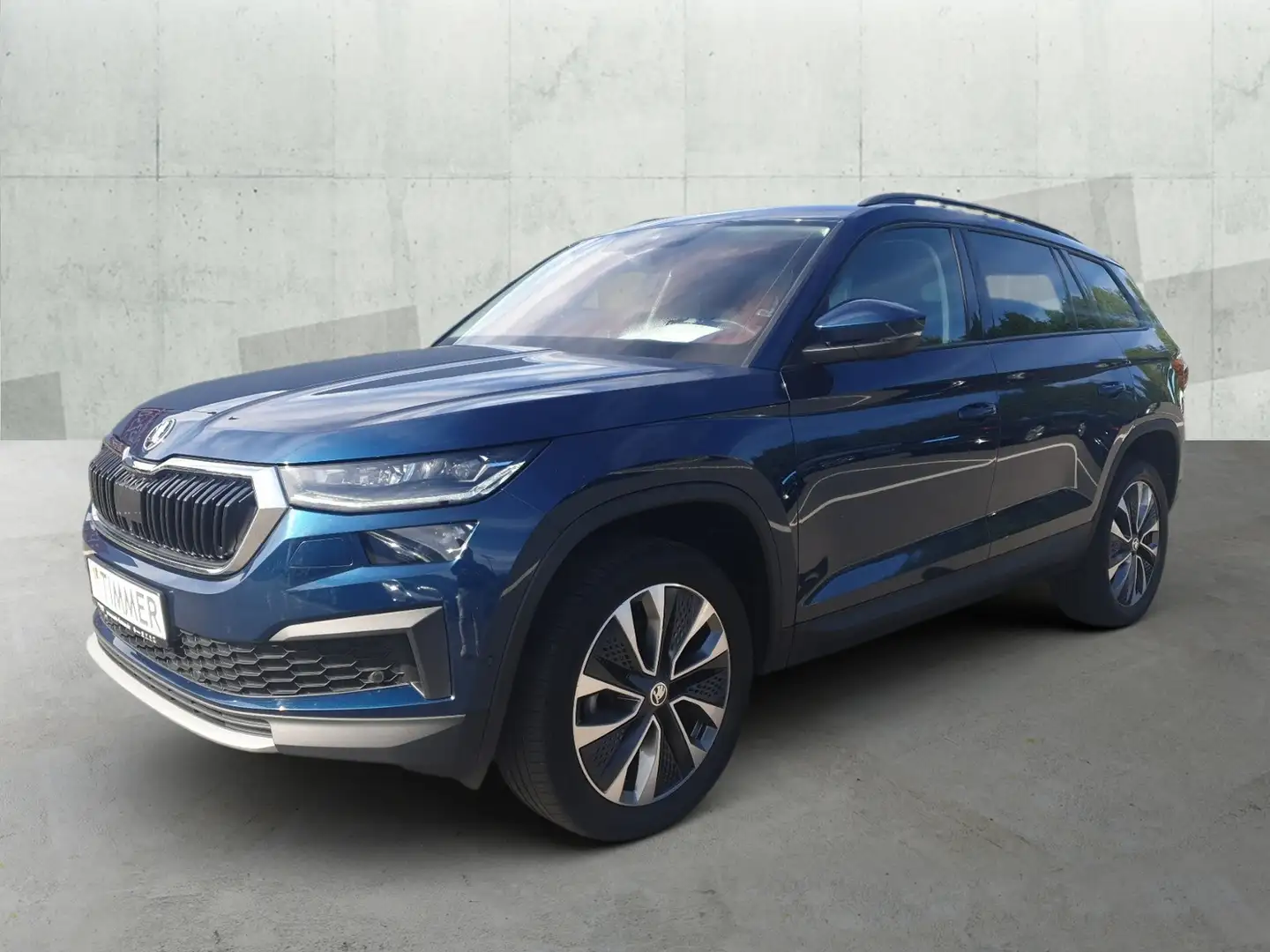 Skoda Kodiaq 2.0 TDI DSG 4x4 TOUR *PANO *360° *MATRIX *ACC *NA Blau - 2