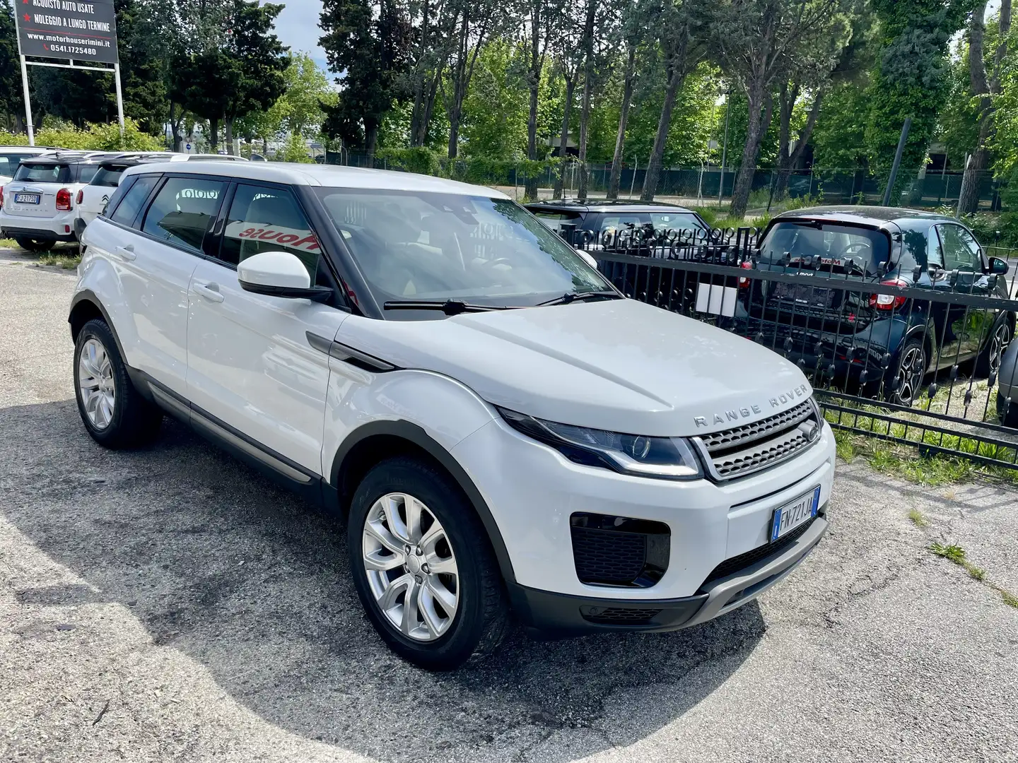 Land Rover Range Rover Evoque Dynamic Automatico Pelle beige Bianco - 2