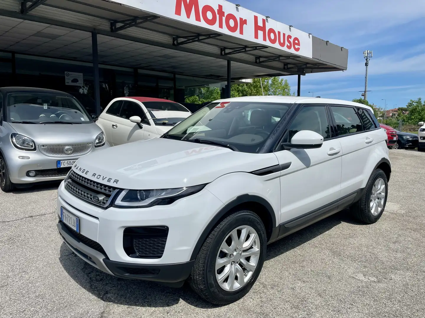 Land Rover Range Rover Evoque Dynamic Automatico Pelle beige Bianco - 1