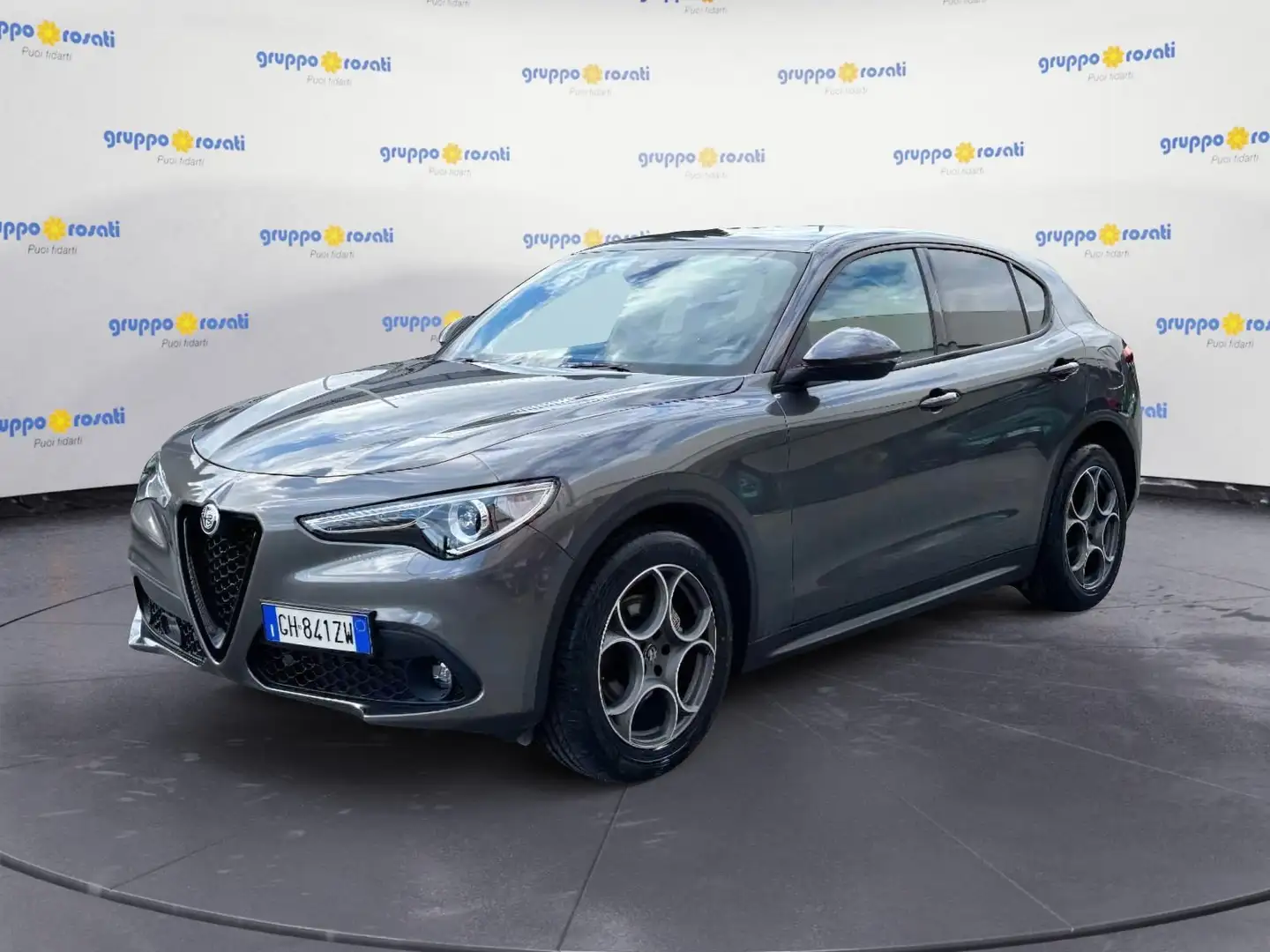 Alfa Romeo Stelvio 2020 2.2 t Executive Q4 190cv auto Gris - 1