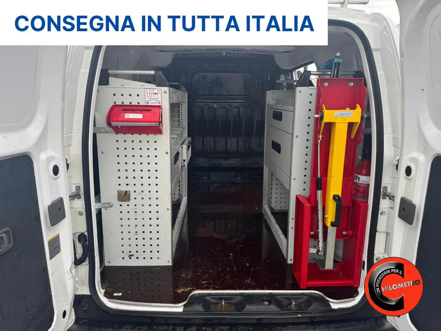 Nissan E-NV200 VAN COURIER 42kWh AUTONOMIA 250 ALLESTITO OFFICINA Weiß - 2