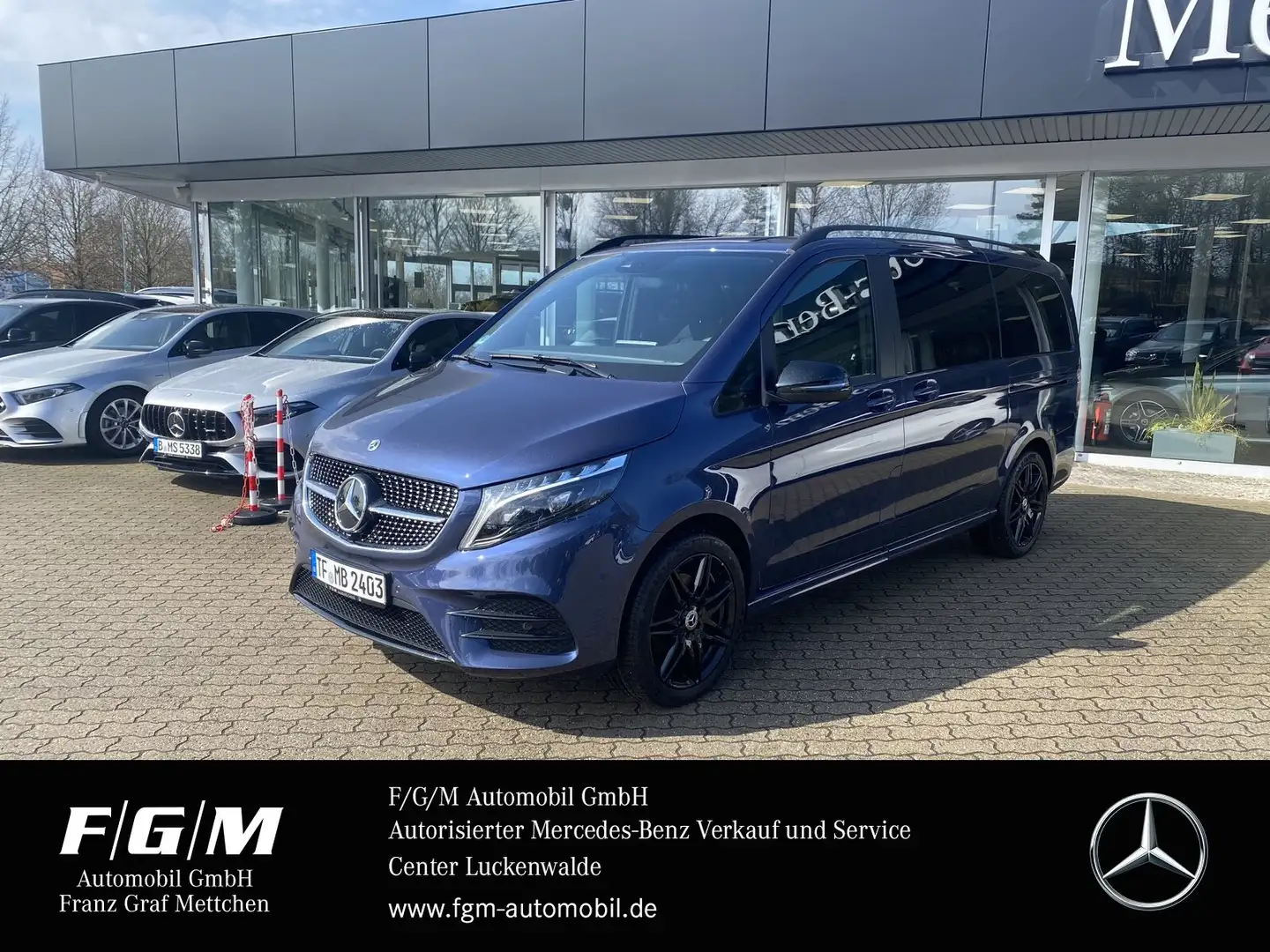 Mercedes-Benz V 300 V 300 d 4M/EDITION/Lang/AMG/Standhzg/DISTR. Blau - 1