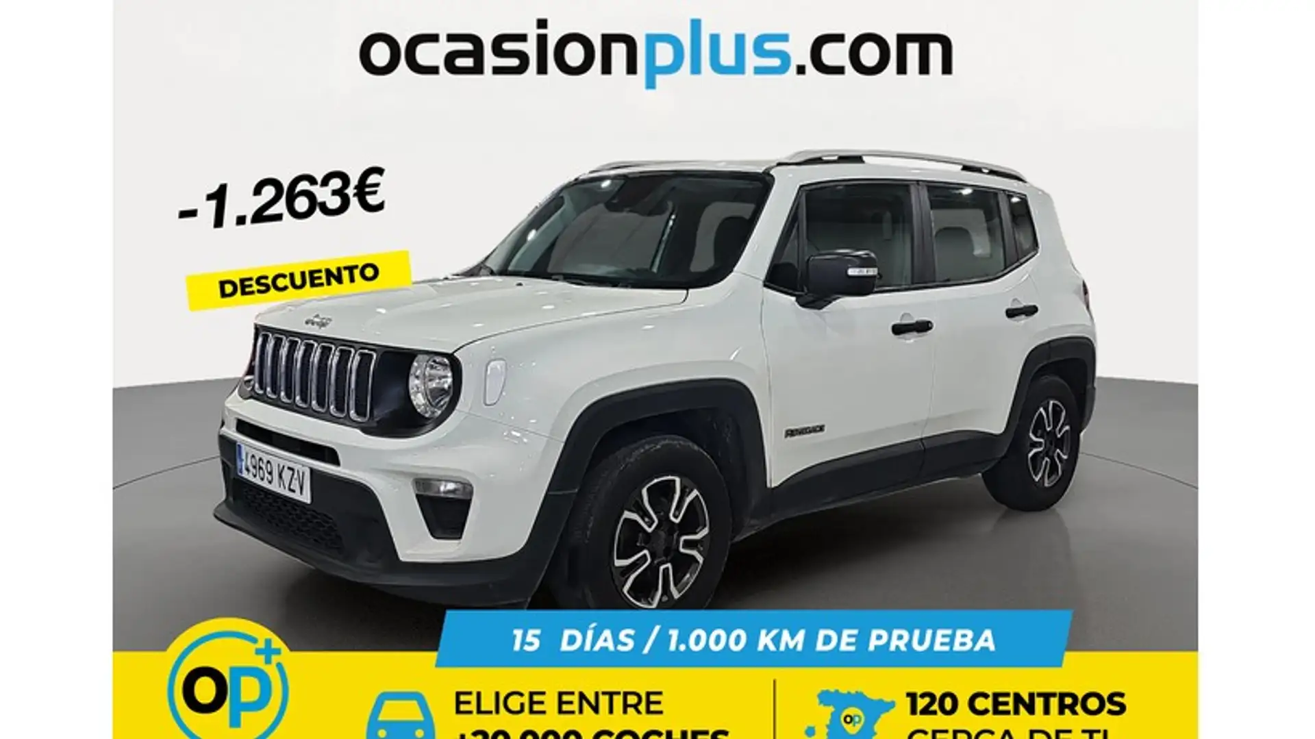 Jeep Renegade 1.0 Sport 4x2 Blanco - 1