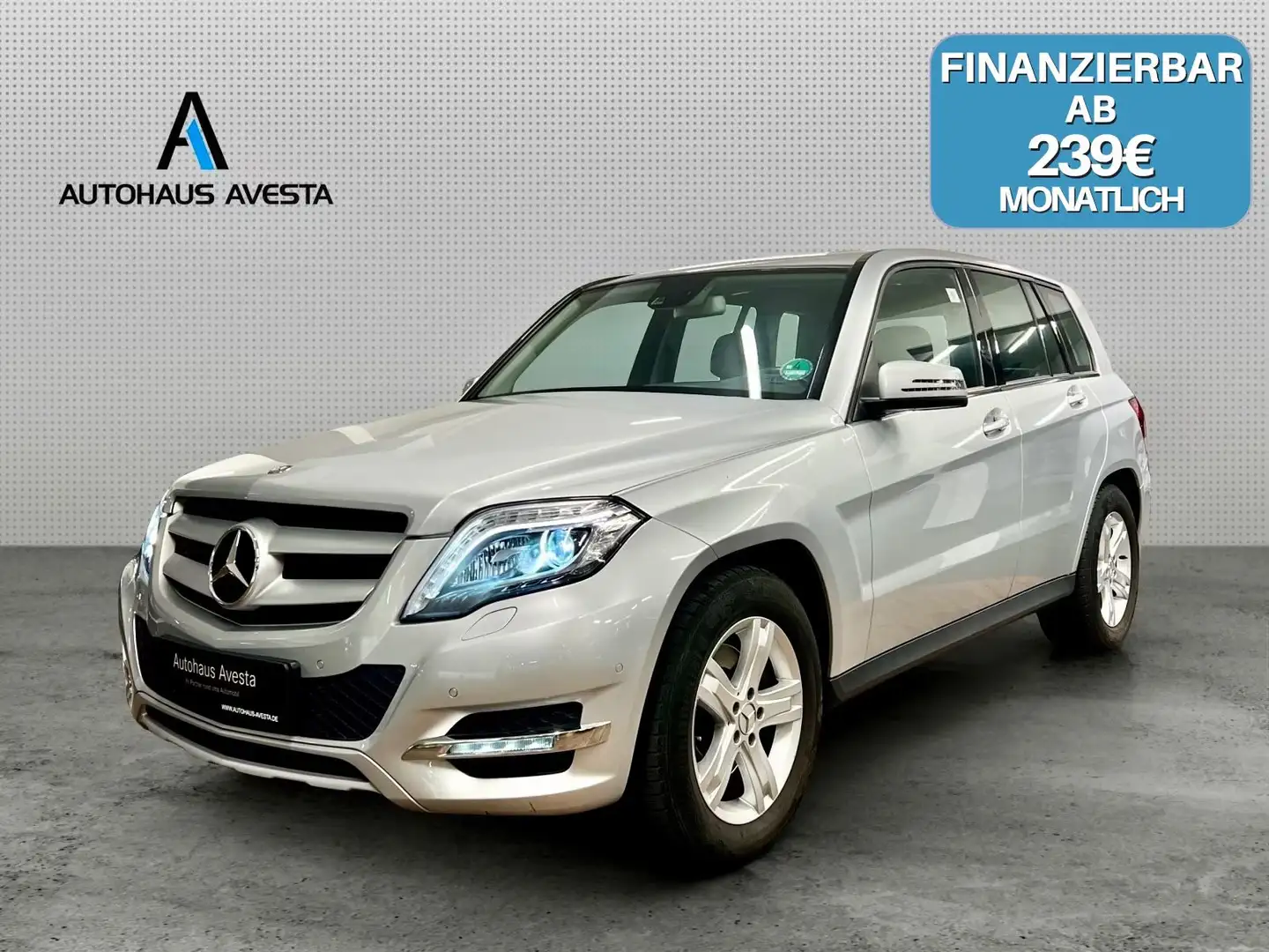 Mercedes-Benz GLK 200 CDI/ 1.HAND/ 96.000KM/ GARANTIE/ Silber - 1
