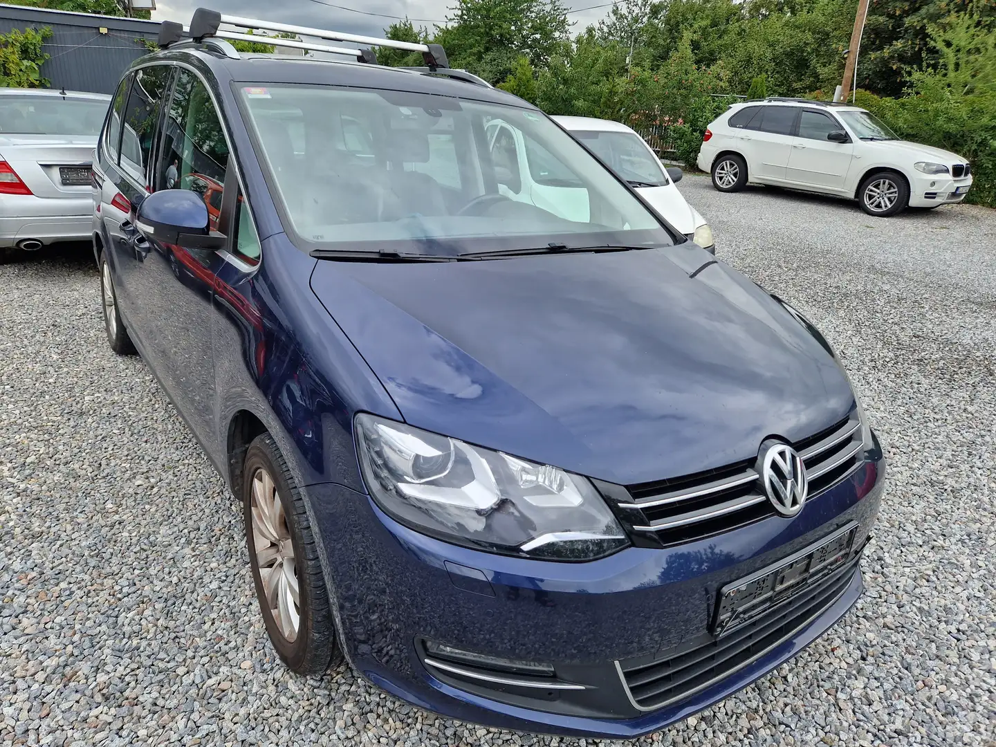 Volkswagen Sharan Highline BMT 4Motion  7 Sitze Modrá - 1