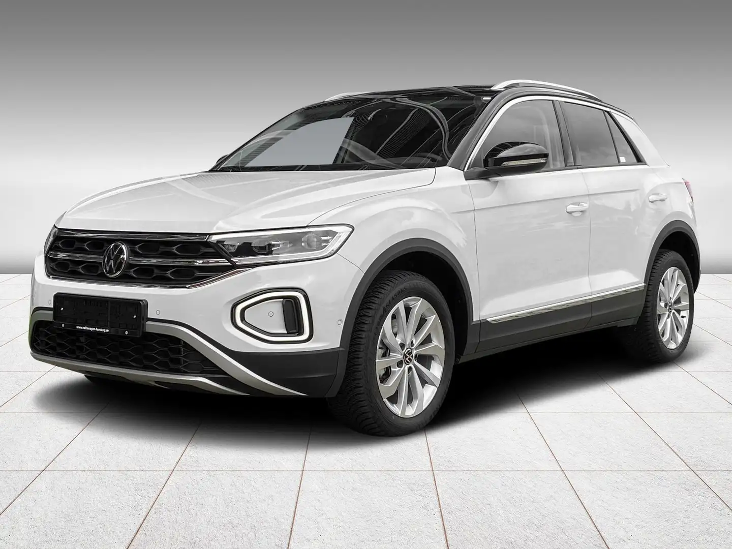 Volkswagen T-Roc 1.5 TSI Style DSG Navi AHK ACC CarPlay Weiß - 2