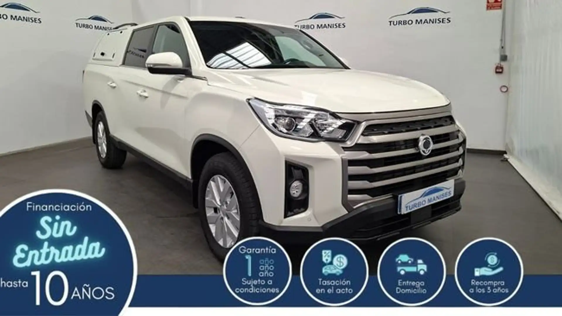 SsangYong Musso SPORT AUTO 2.2D 4X4 202CV HARDTOP Blanco - 1