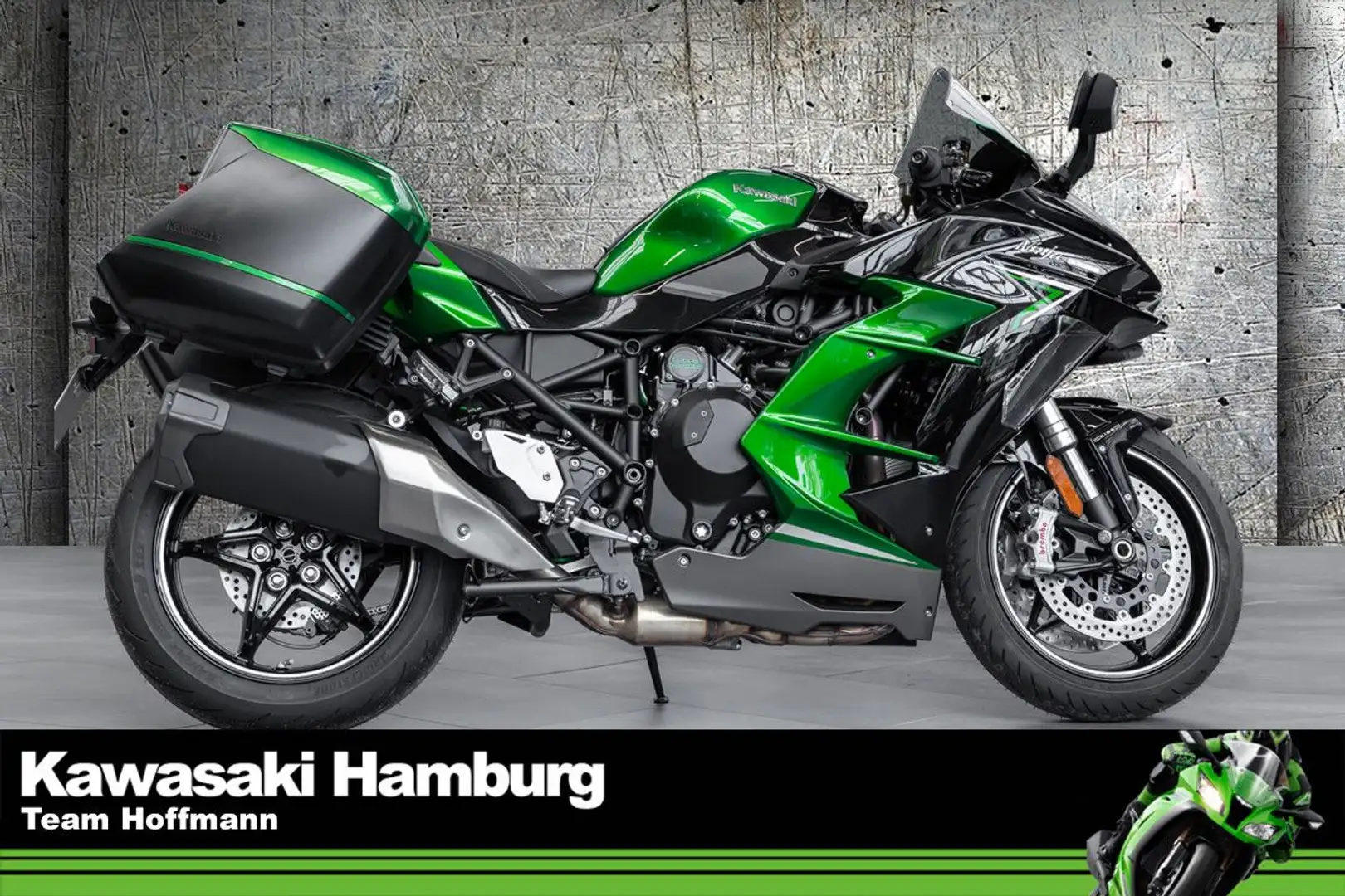 Kawasaki Ninja H2 SX SE Tourer, 4 JAHRE WERKSGARANTIE Zielony - 1